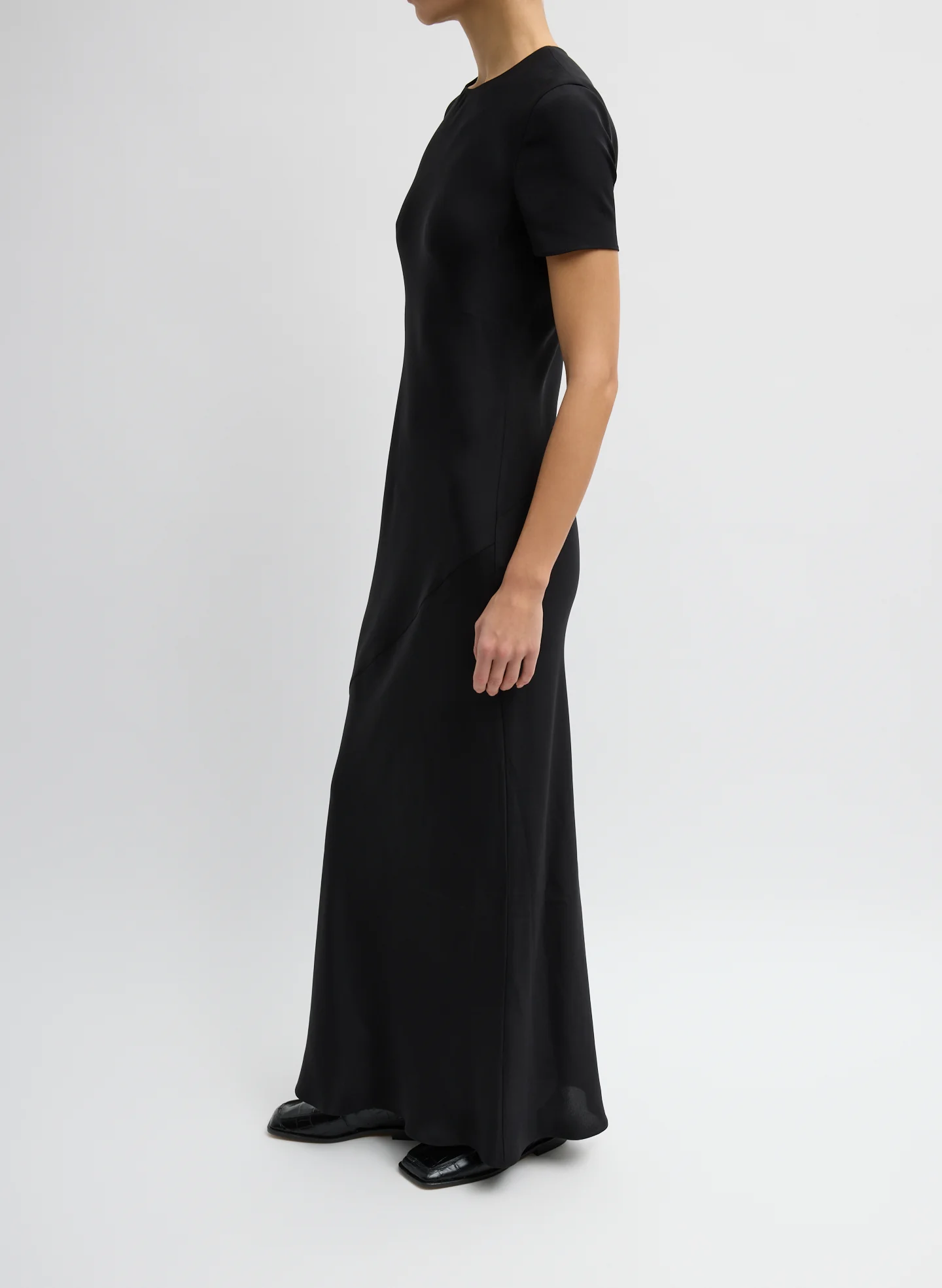 4-Ply Silk Bias Dress - Image 4