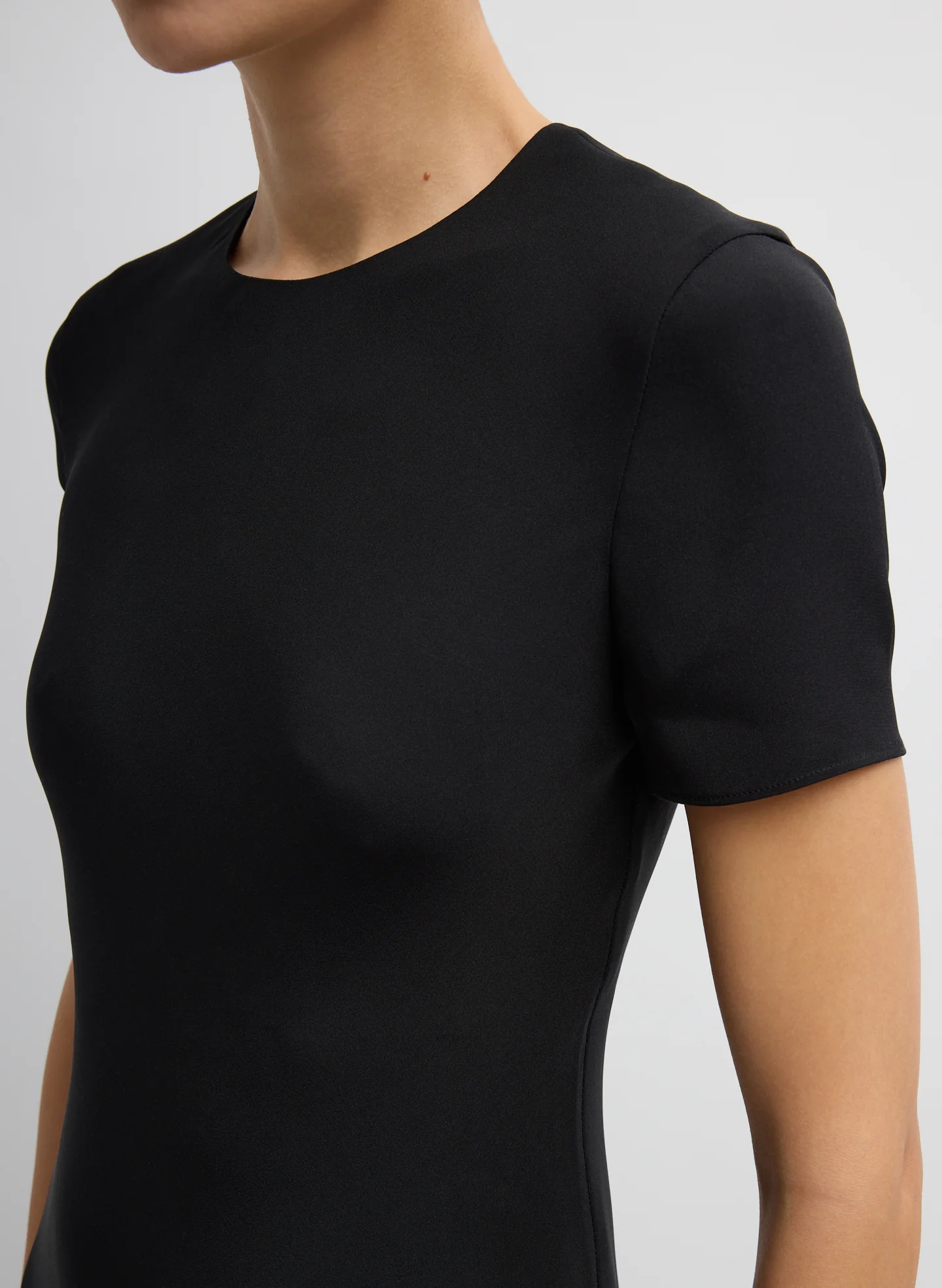 4-Ply Silk Bias Dress - Image 6