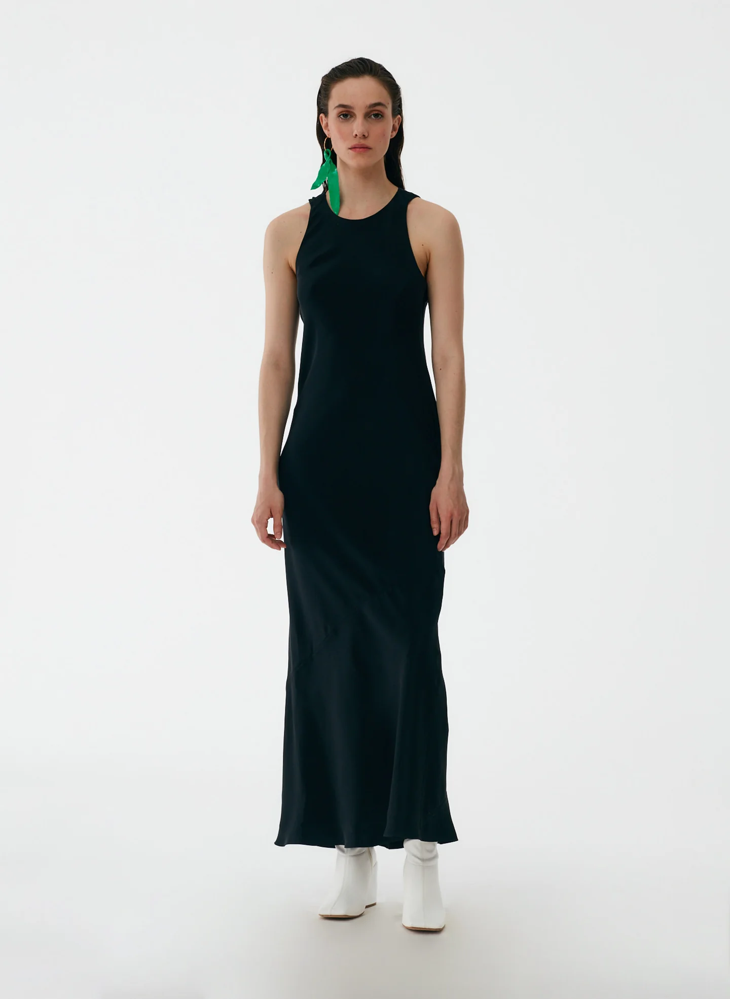 4-Ply Silk Bias Dress - Image 9