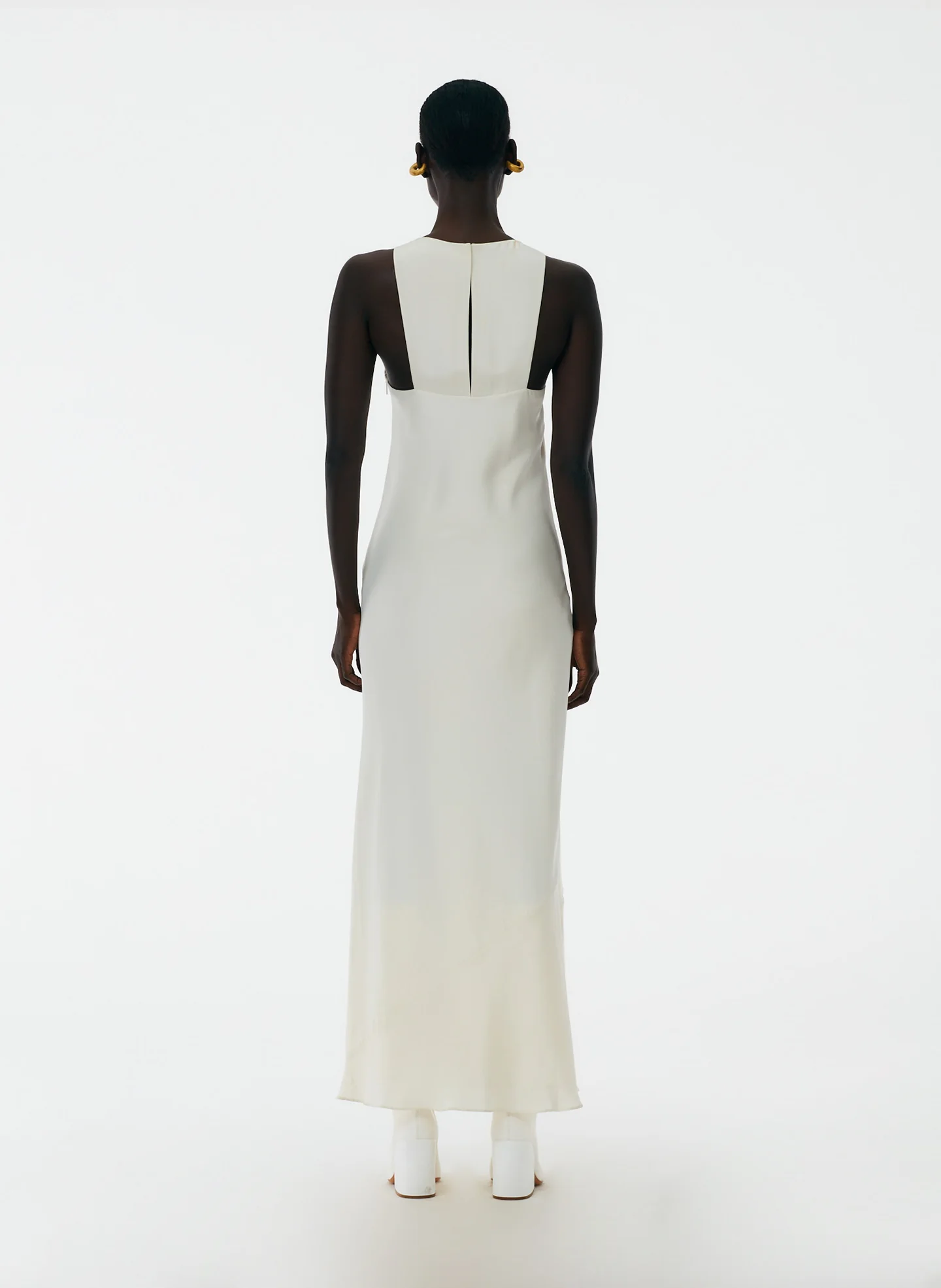 4-Ply Silk Bias Dress - Image 4
