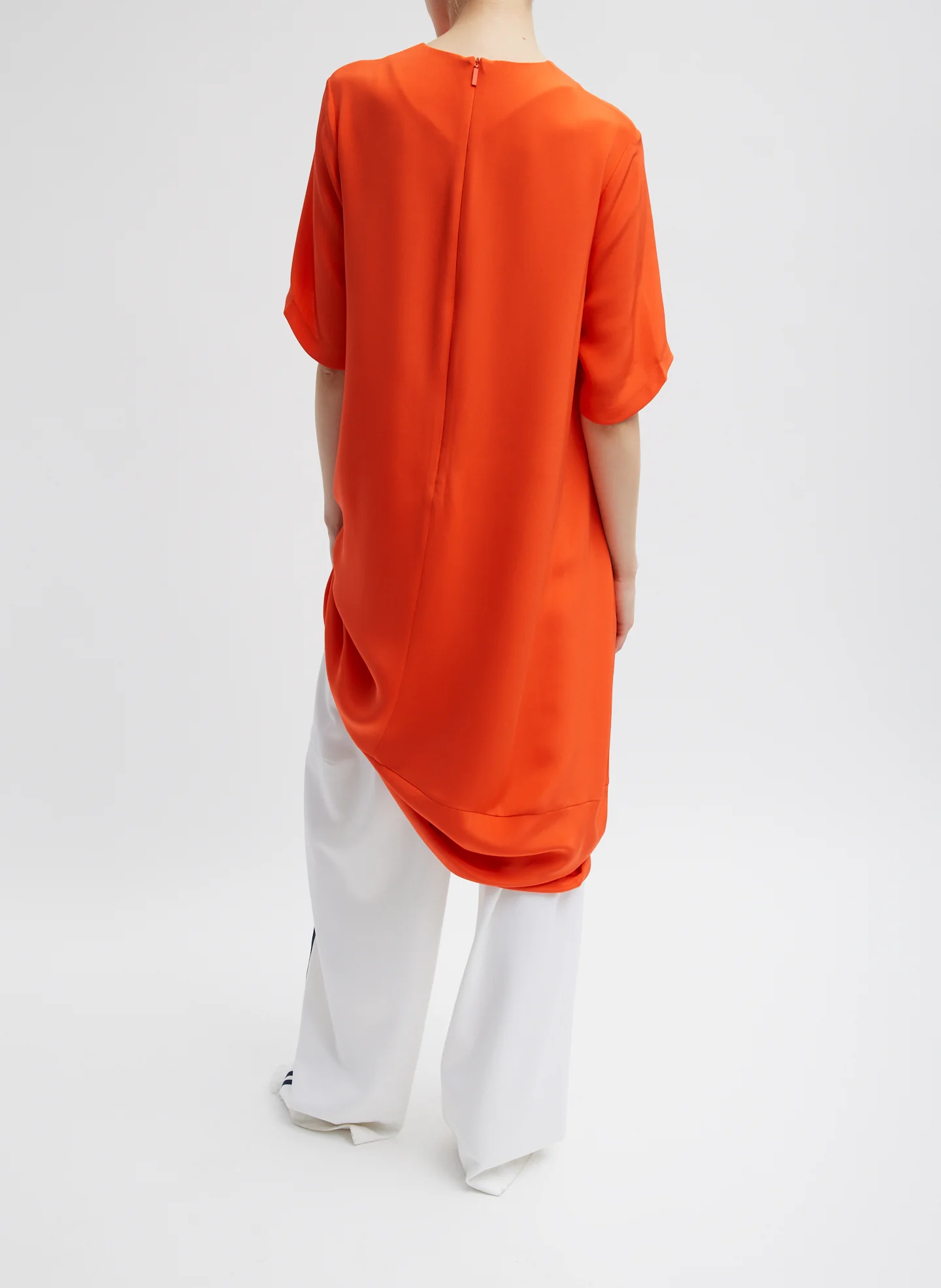 4-Ply Silk T-Shirt Dress - Image 6