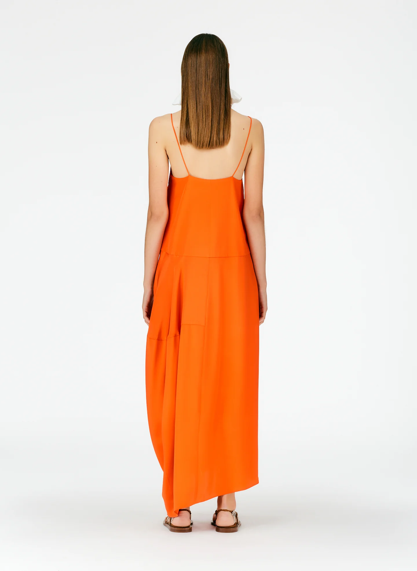 4Ply Silk Balloon Skirt Dress - Regular - Image 3