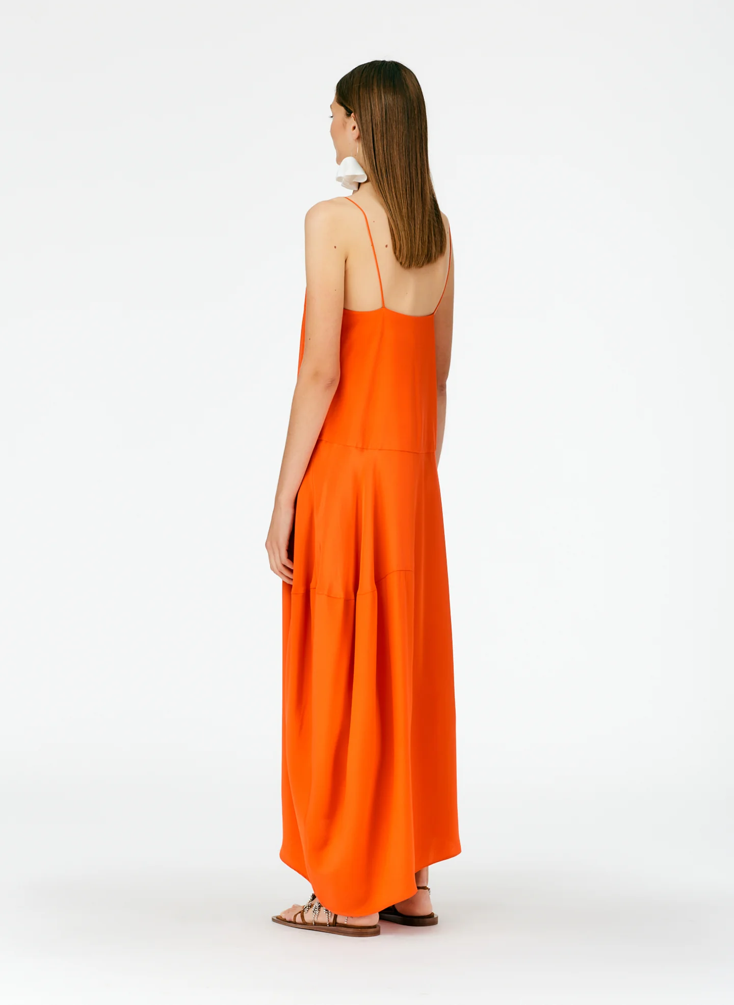4Ply Silk Balloon Skirt Dress - Regular - Image 4