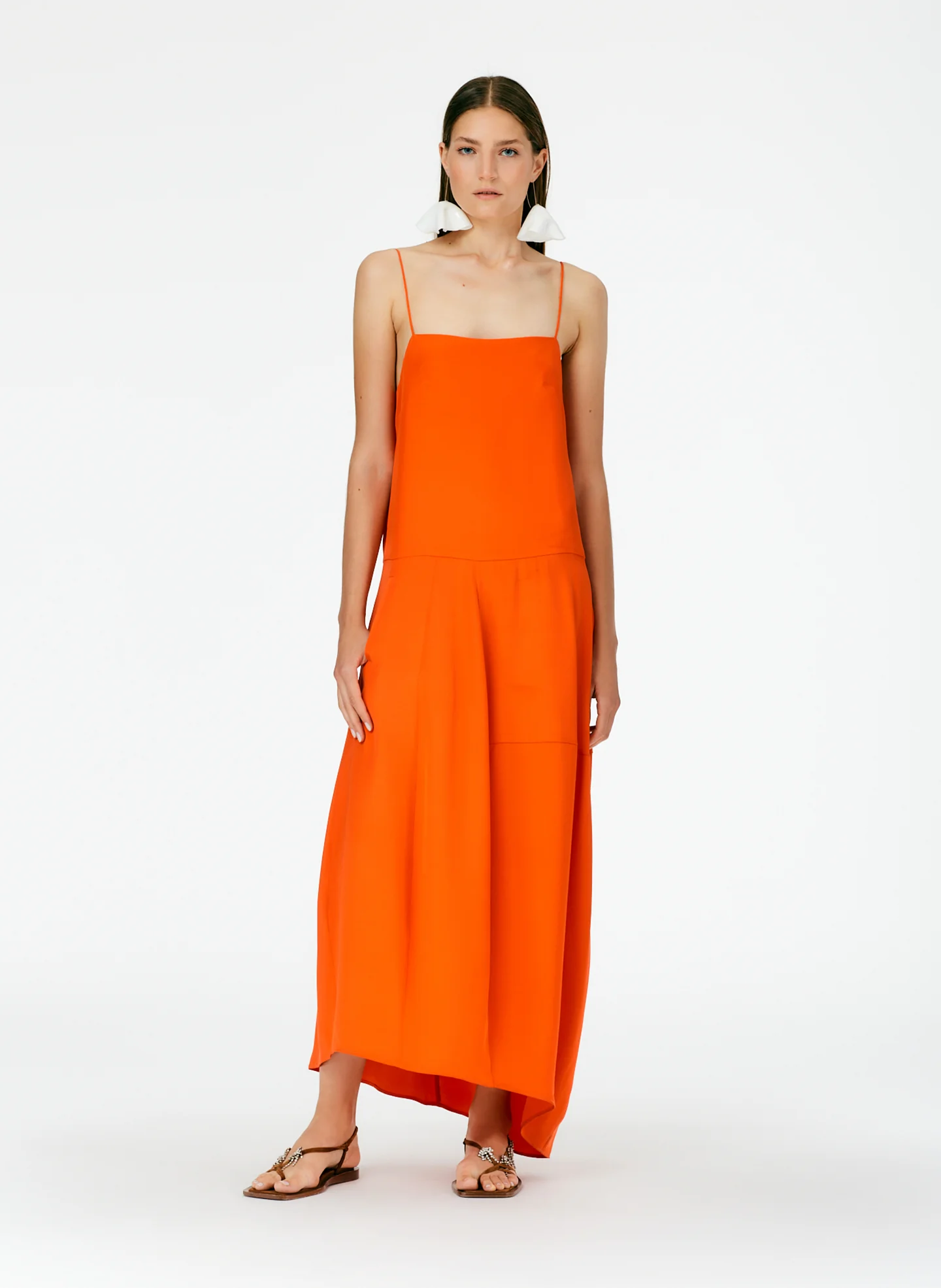 4Ply Silk Balloon Skirt Dress - Regular - Image 6