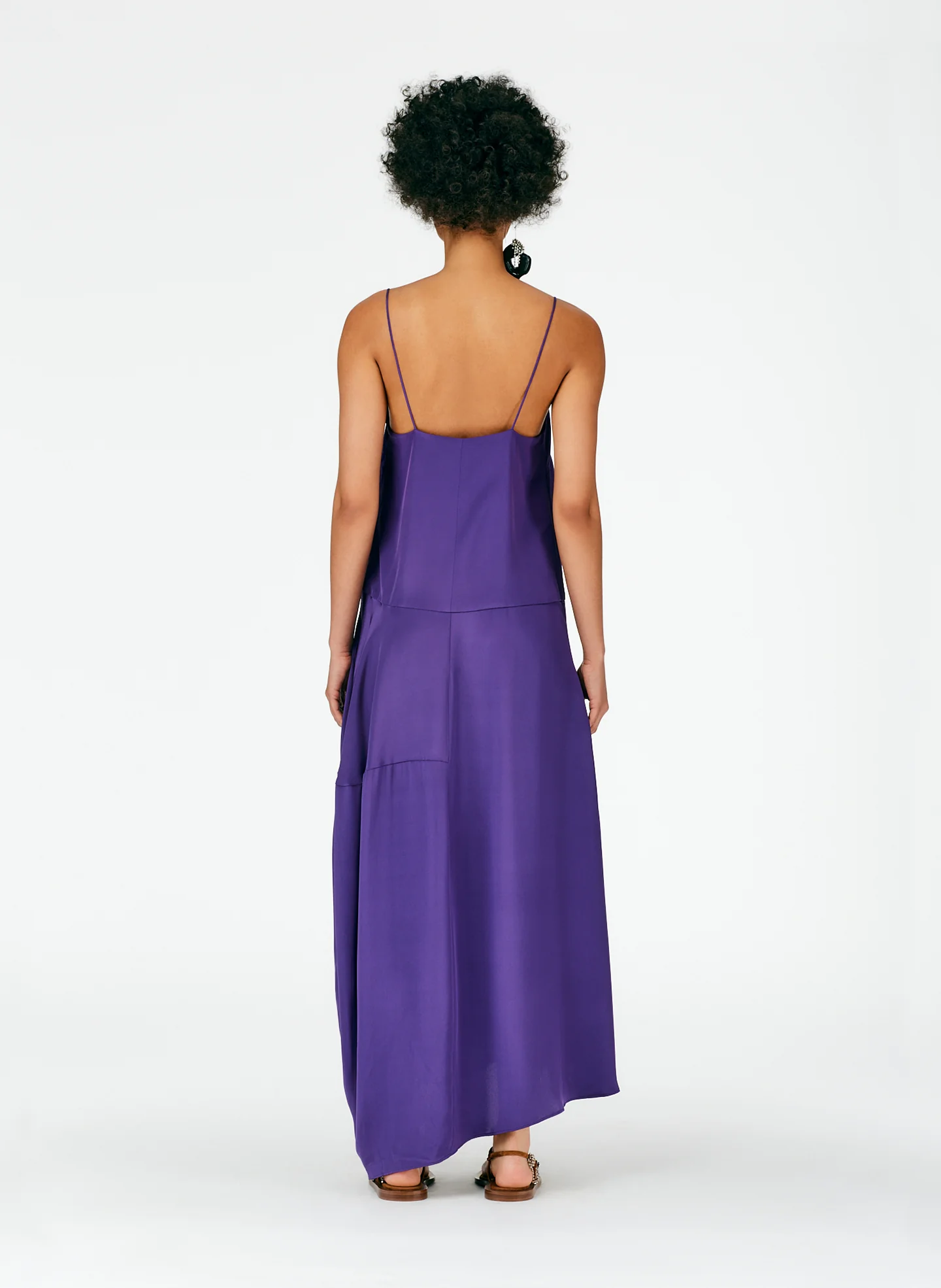 4Ply Silk Balloon Skirt Dress - Regular - Image 9