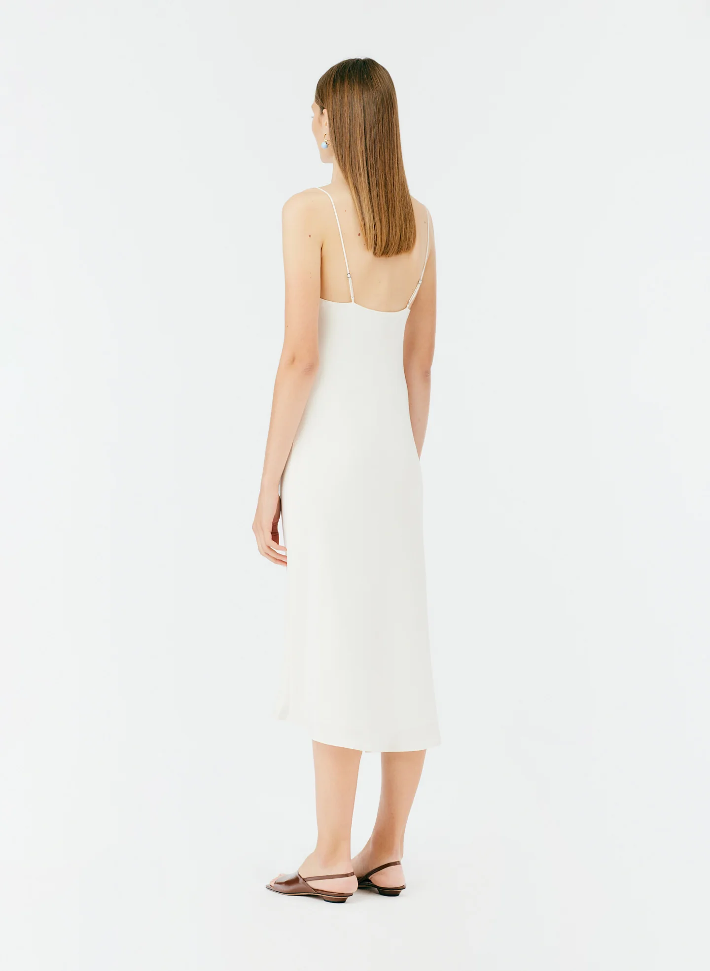 4Ply Silk Bias Slip Dress - Image 4