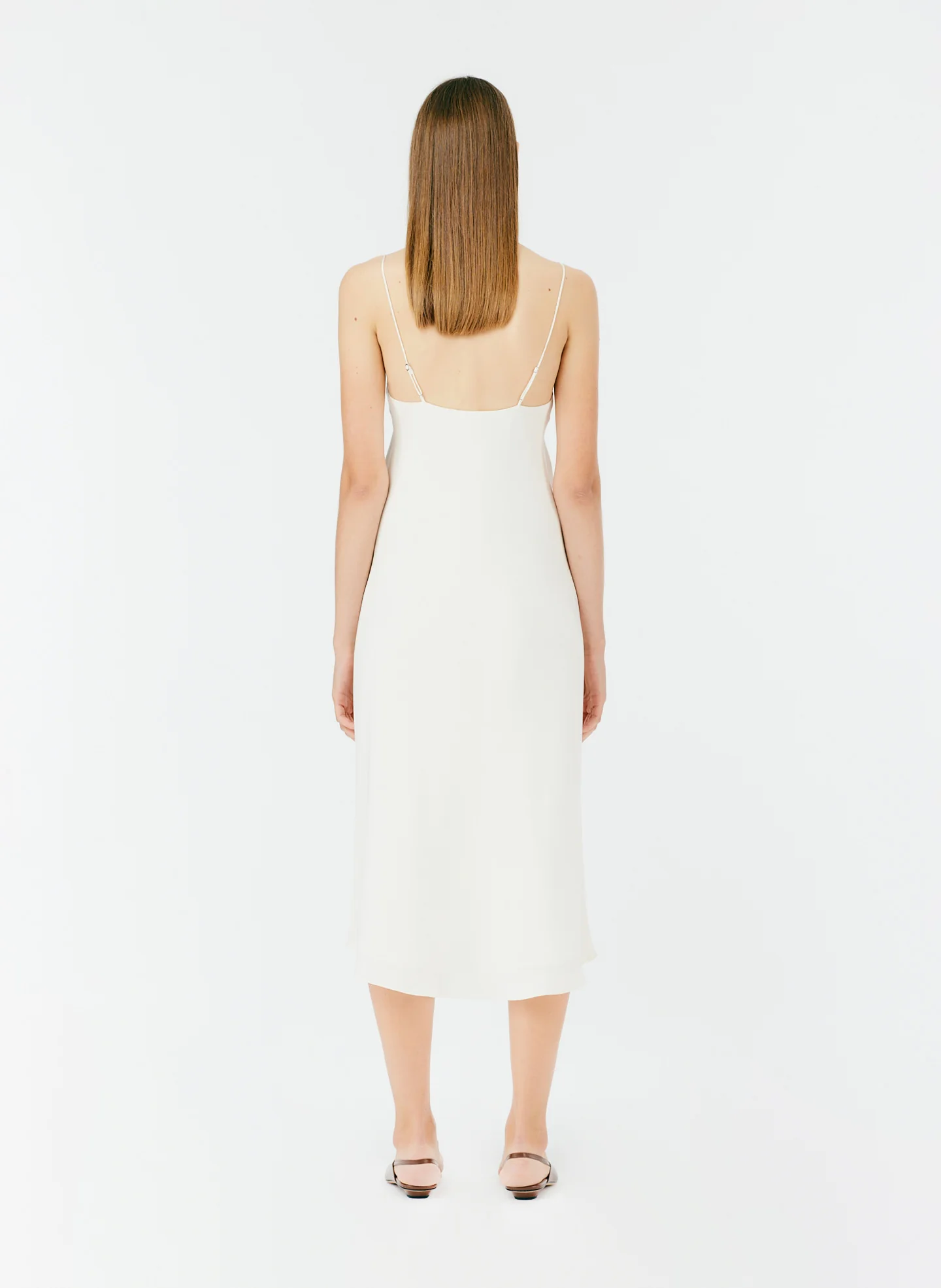 4Ply Silk Bias Slip Dress - Image 5