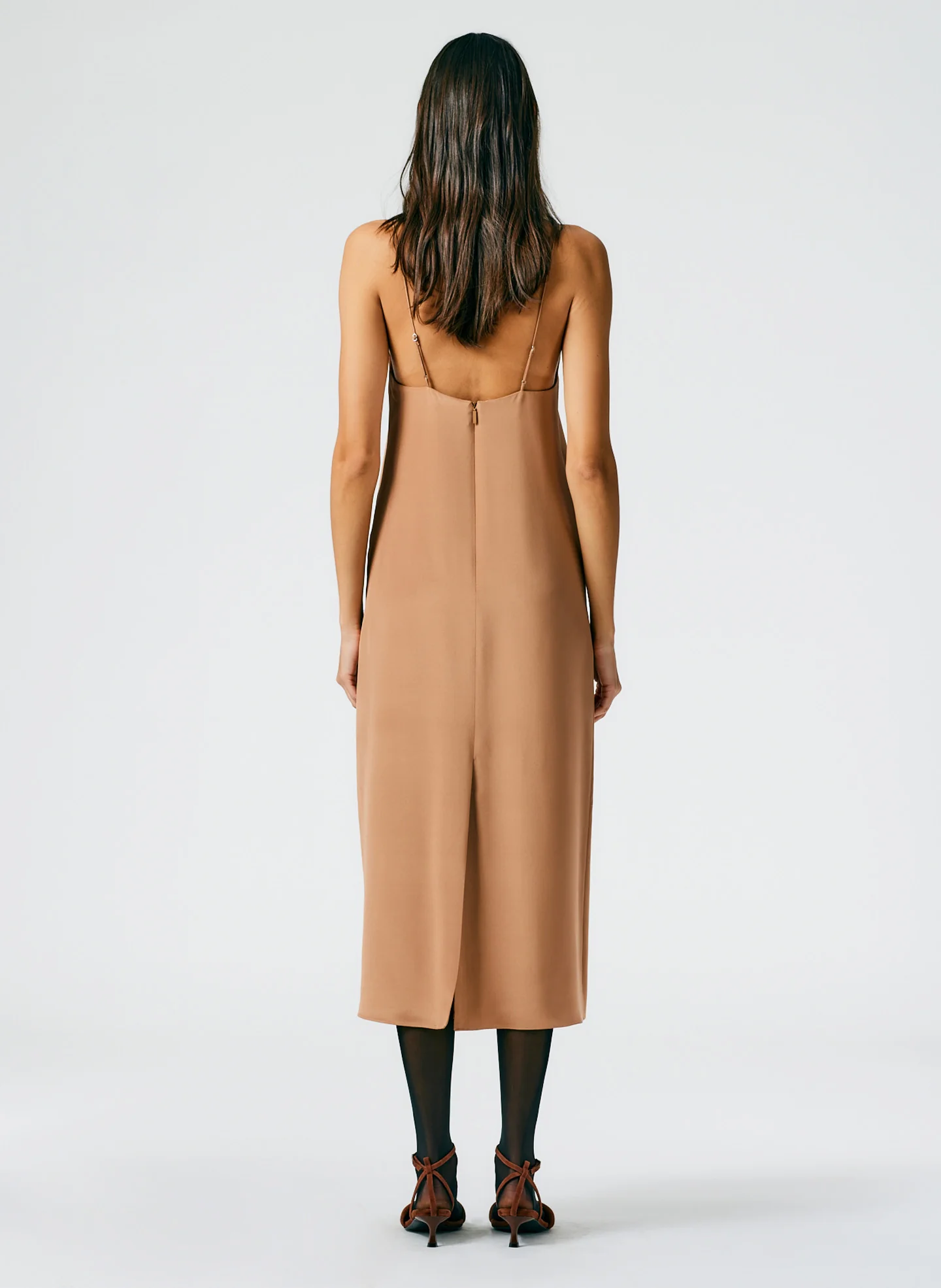4-Ply Silk Slip Dress - Image 5