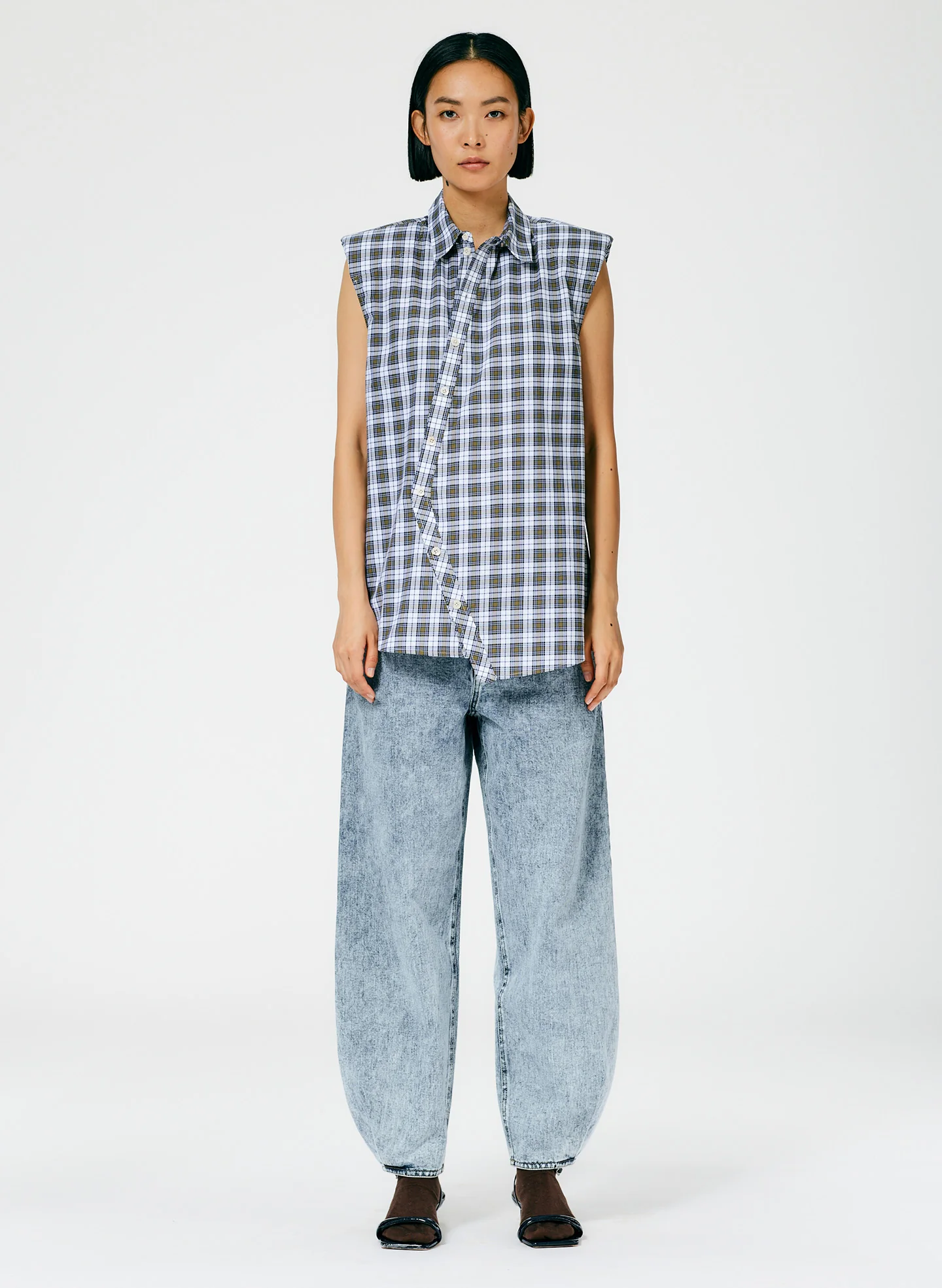 Acid Wash Denim Brancusi Jean - Long - Image 2