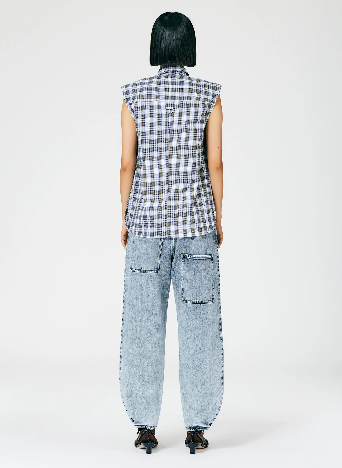Acid Wash Denim Brancusi Jean - Long - Image 4