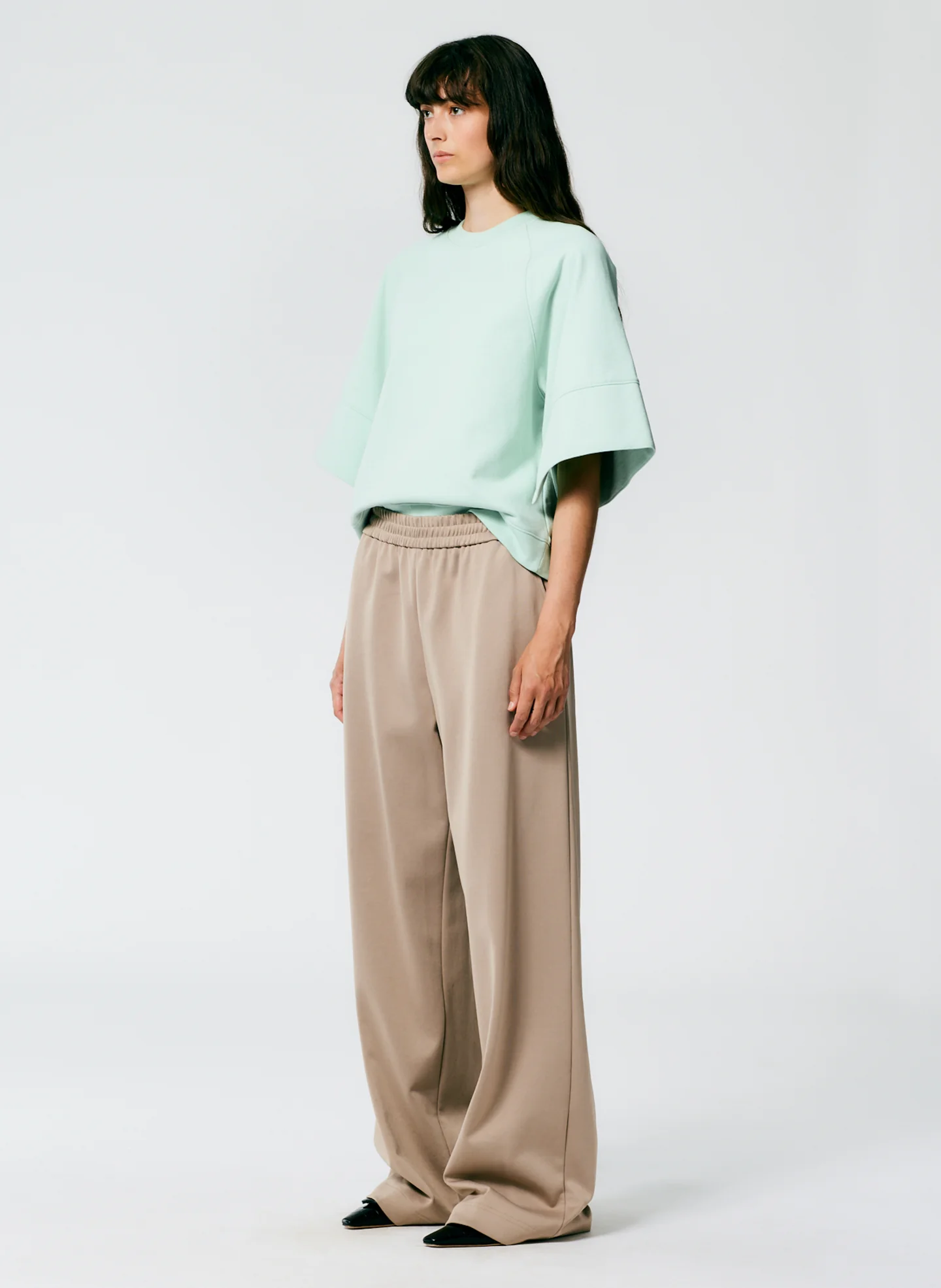 Active Knit Wide Leg Pull On Pant - Image 2
