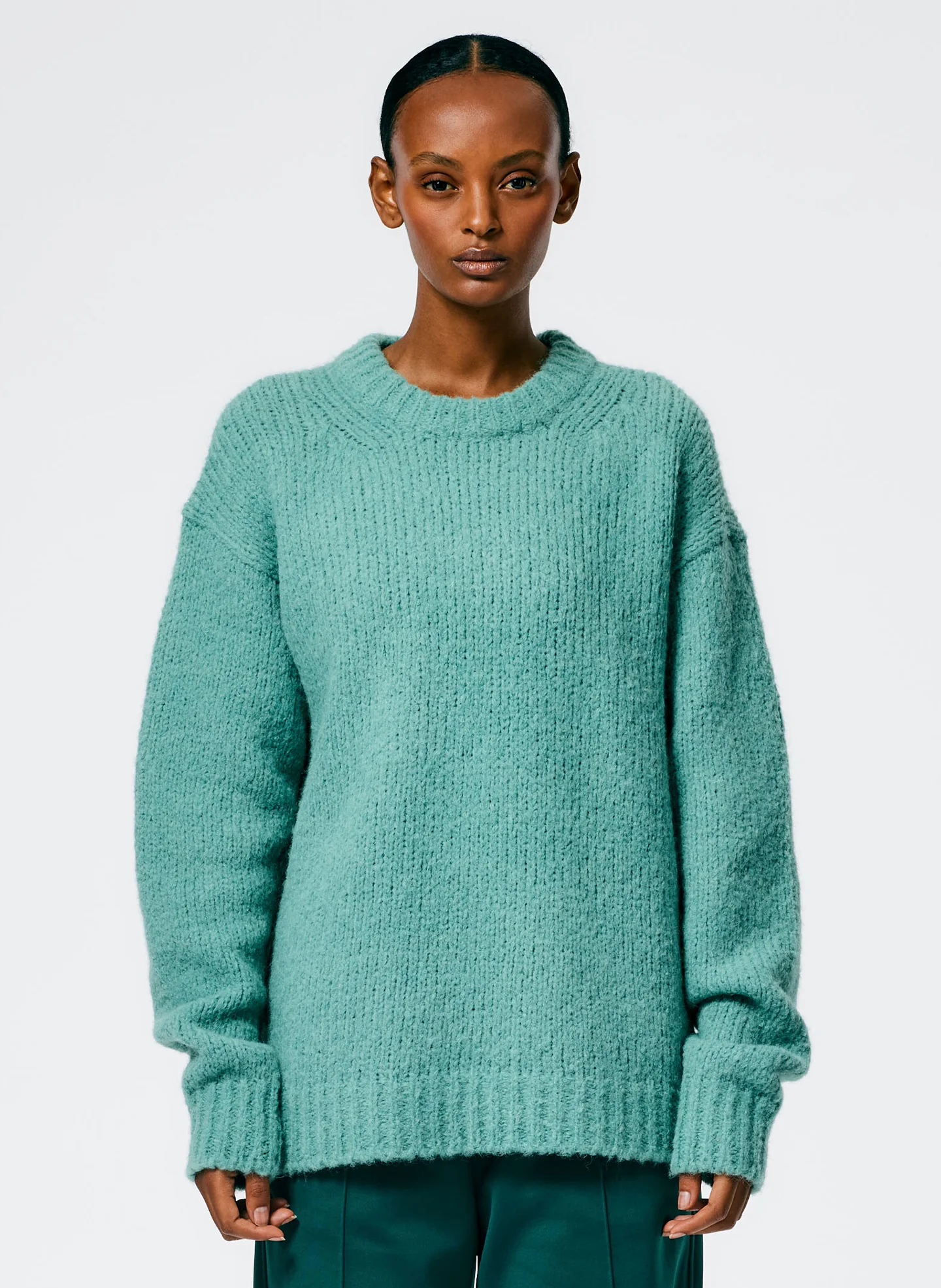 Airy Alpaca Crewneck Pullover - Image 3