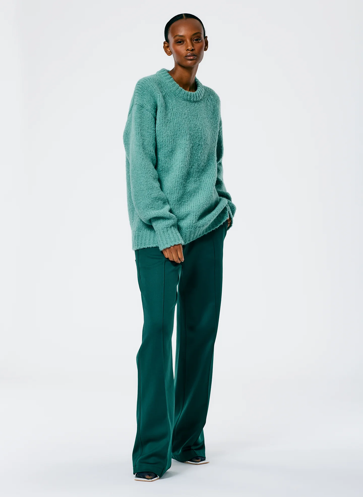 Airy Alpaca Crewneck Pullover - Image 5