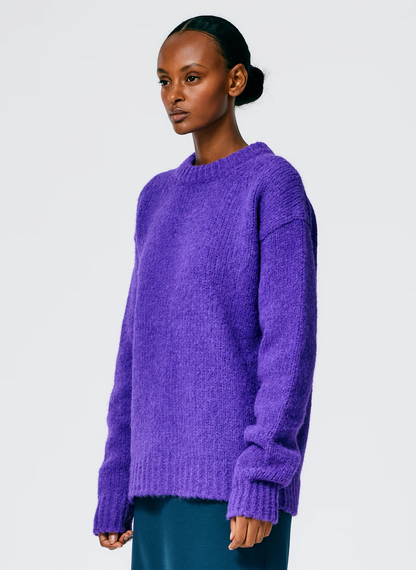 Airy Alpaca Crewneck Pullover - Image 3