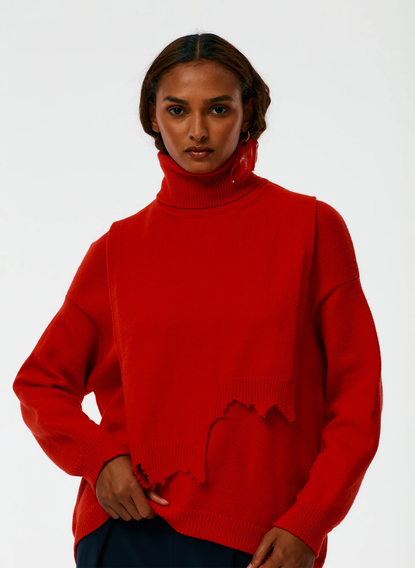 Airy Extrafine Wool Turtleneck Dicky - Image 6