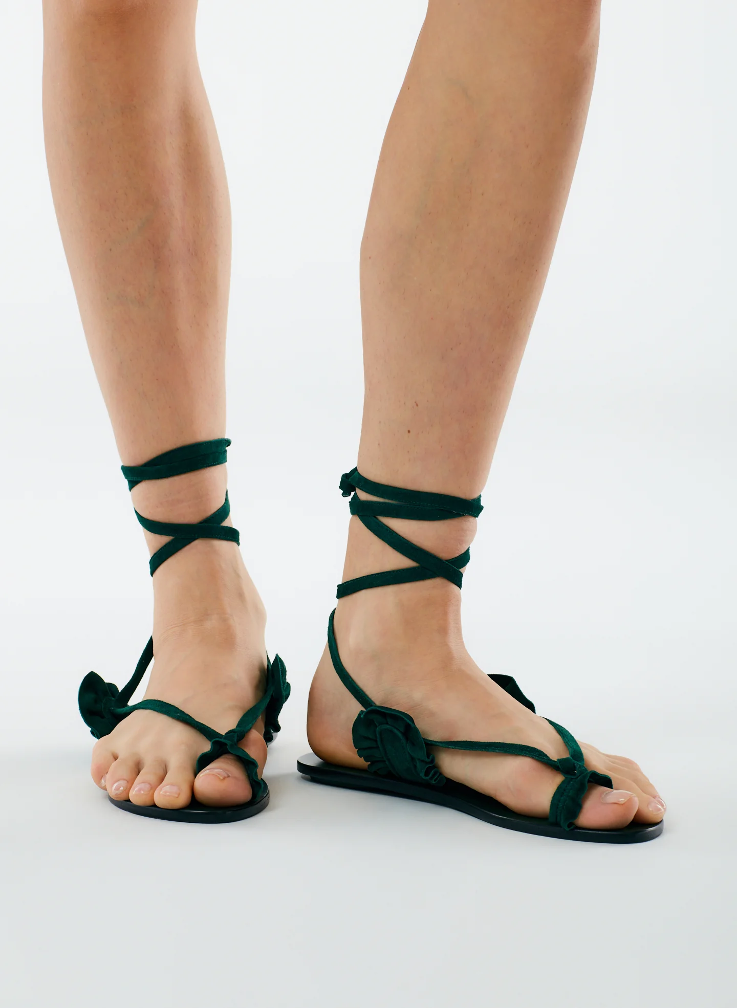 Amari Suede Sandal - Image 7