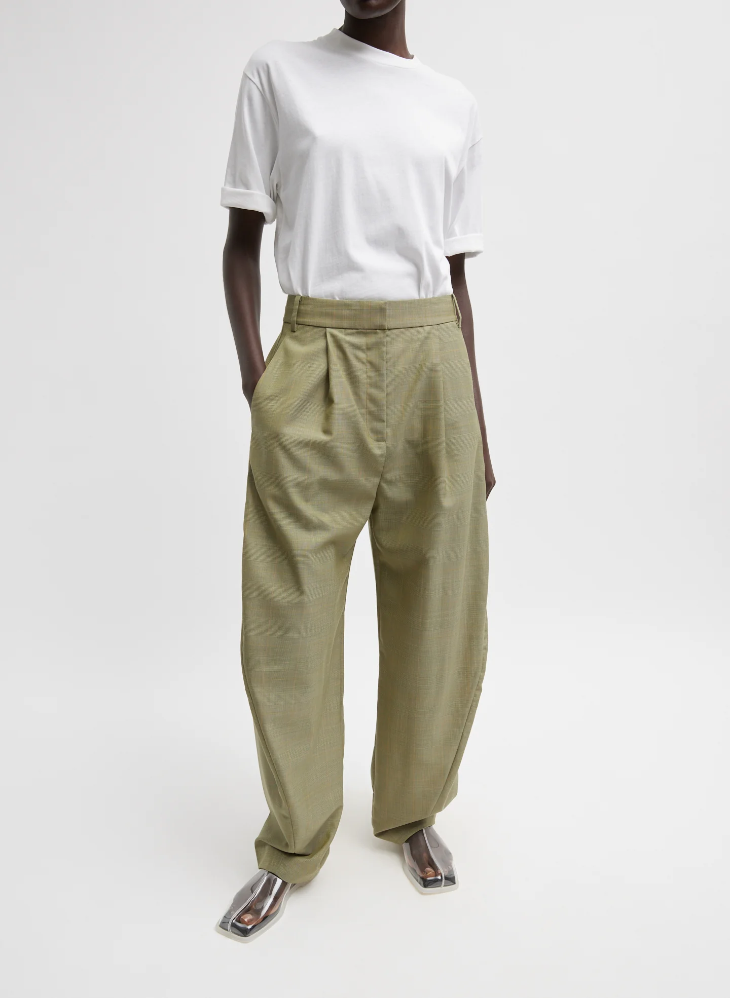 Amelia Glenplaid Simon Trouser