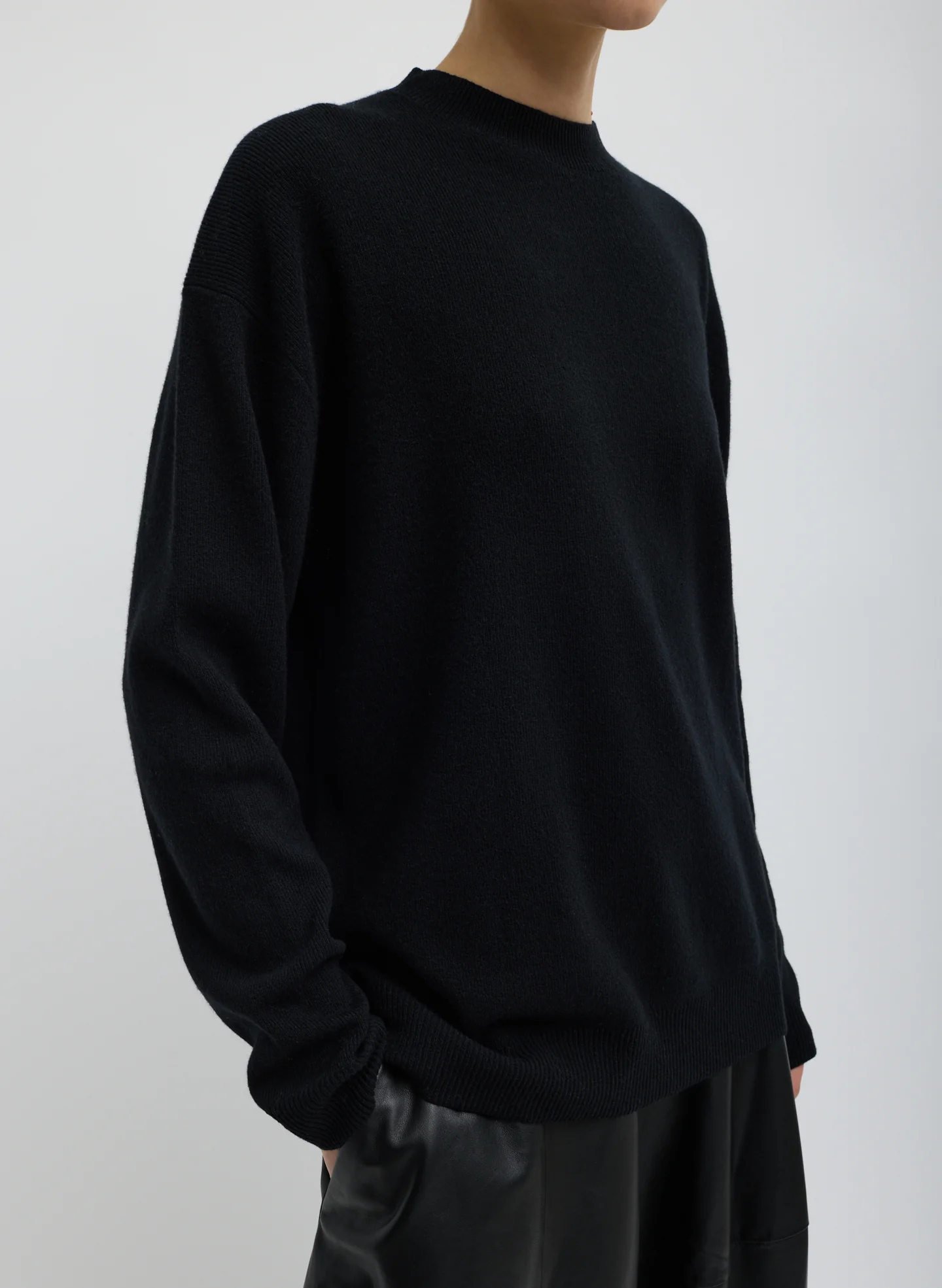 Anna Merino Wool Cut Out Racerback Pullover - Image 2