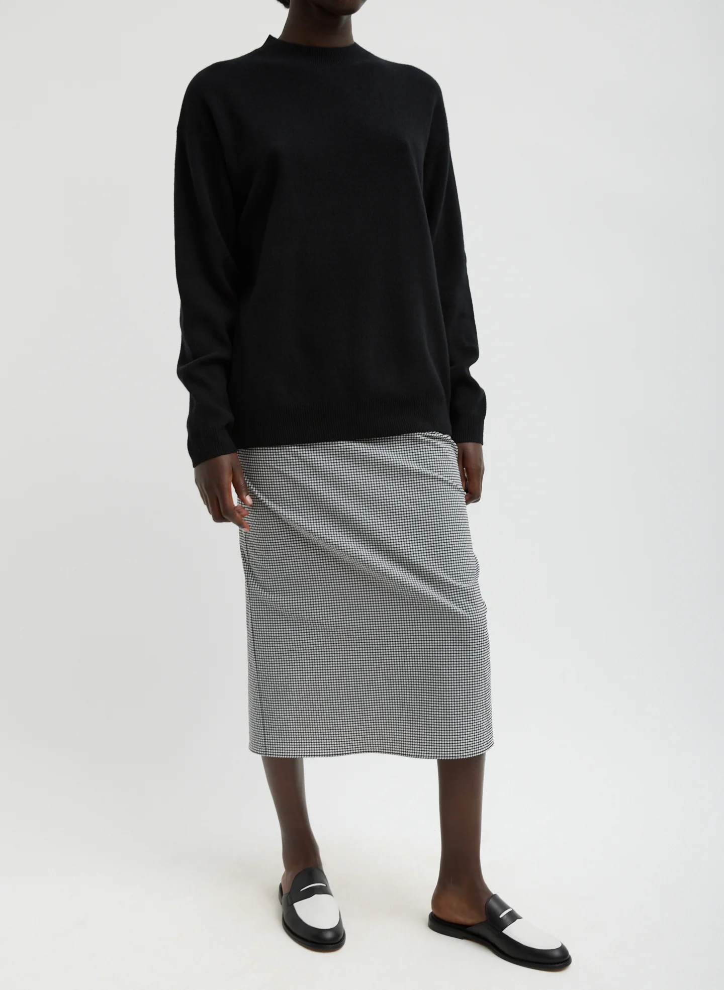 Anna Merino Wool Cut Out Racerback Pullover - Image 8