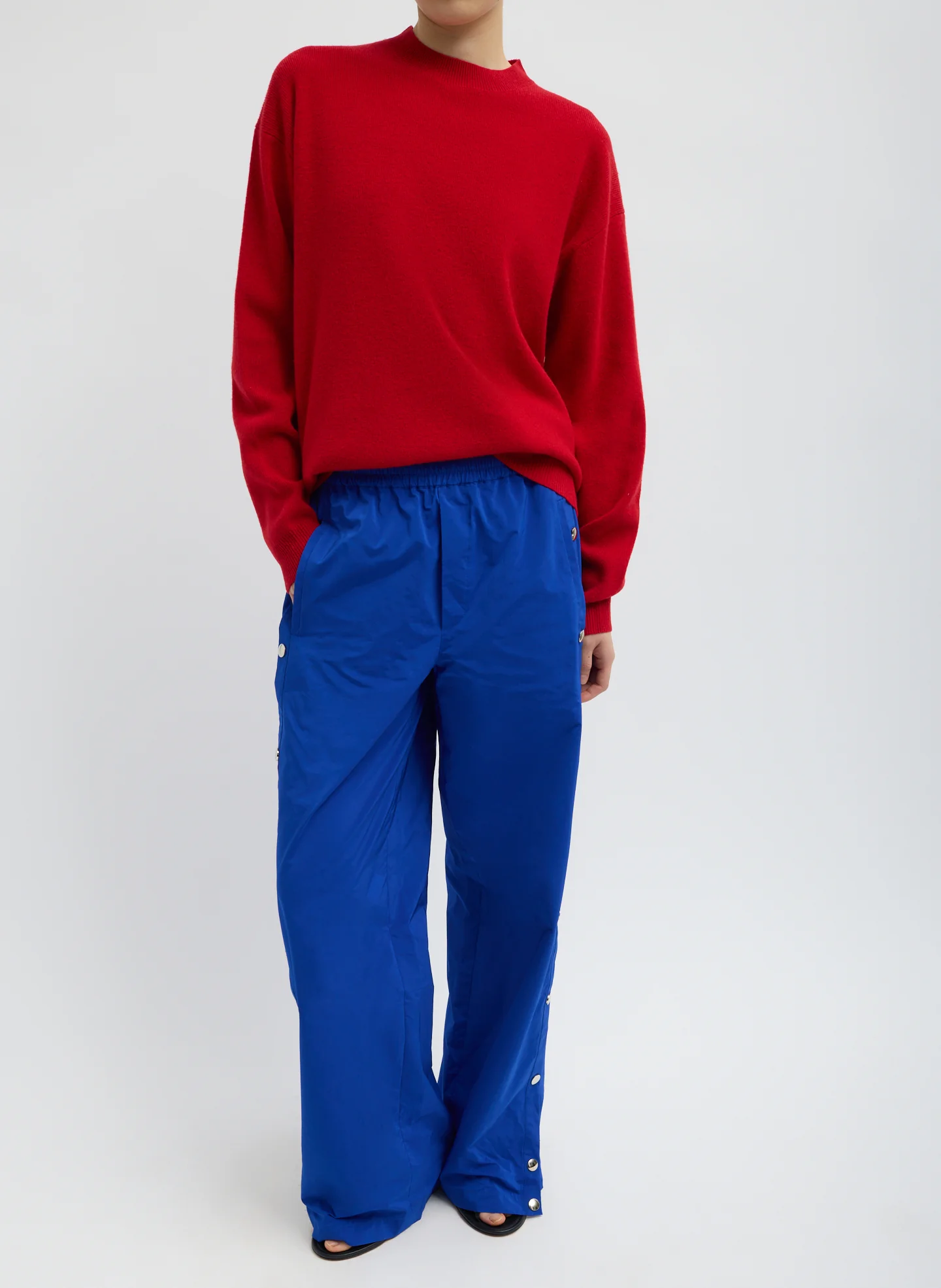 Anna Merino Wool Cut Out Racerback Pullover - Image 4