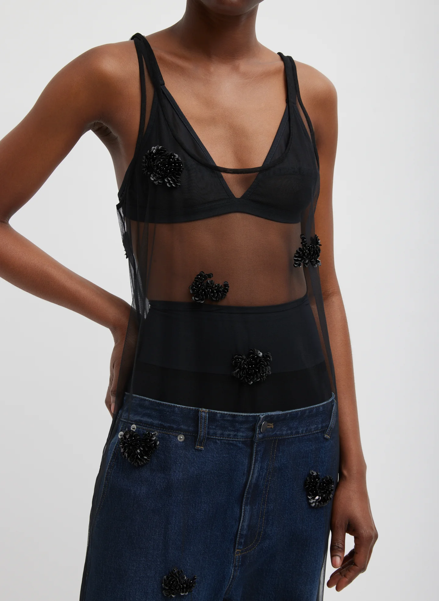 Artemis Beading Tank Dress - Image 3