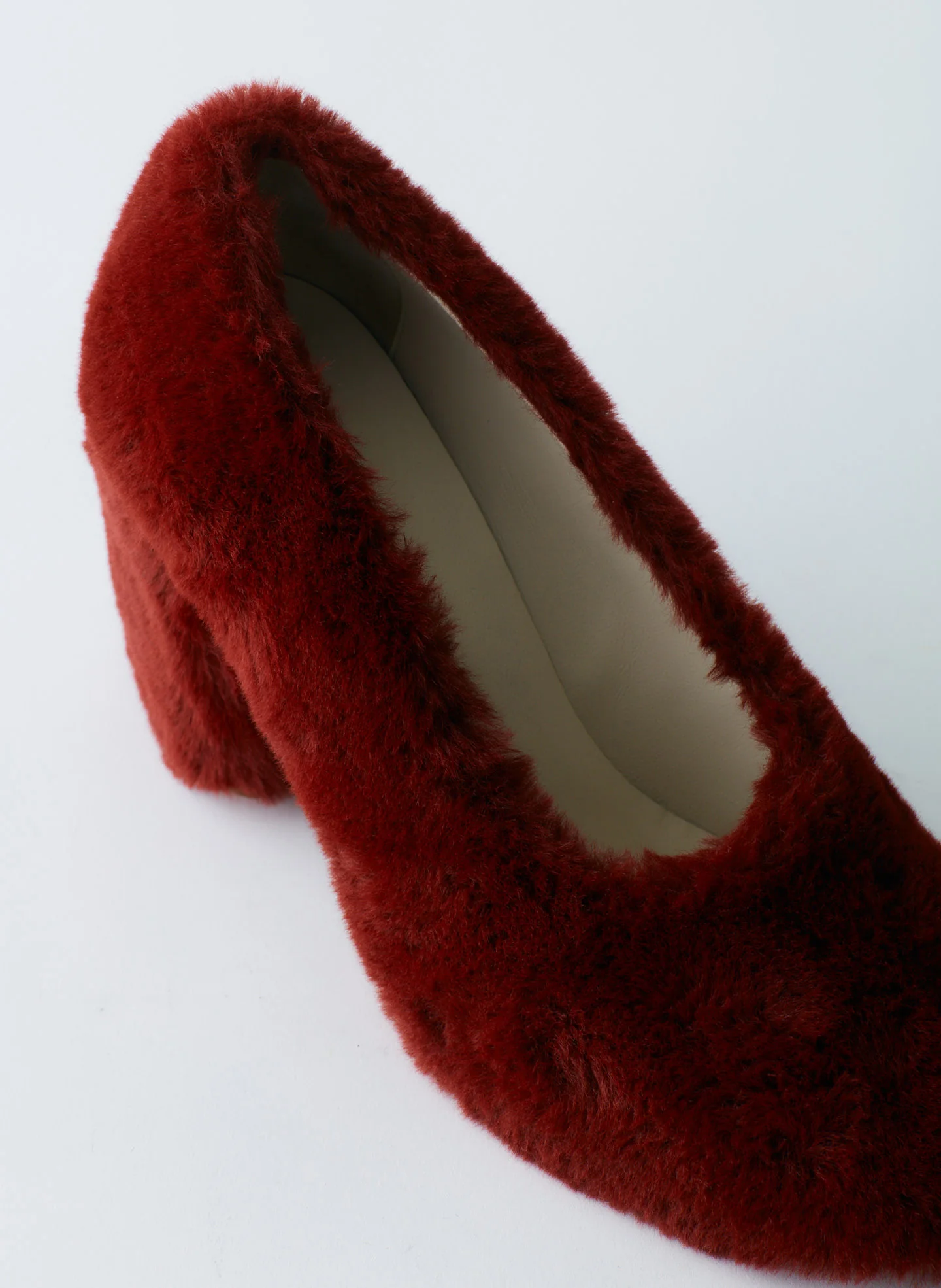 Bela Faux Fur Pump - Image 24