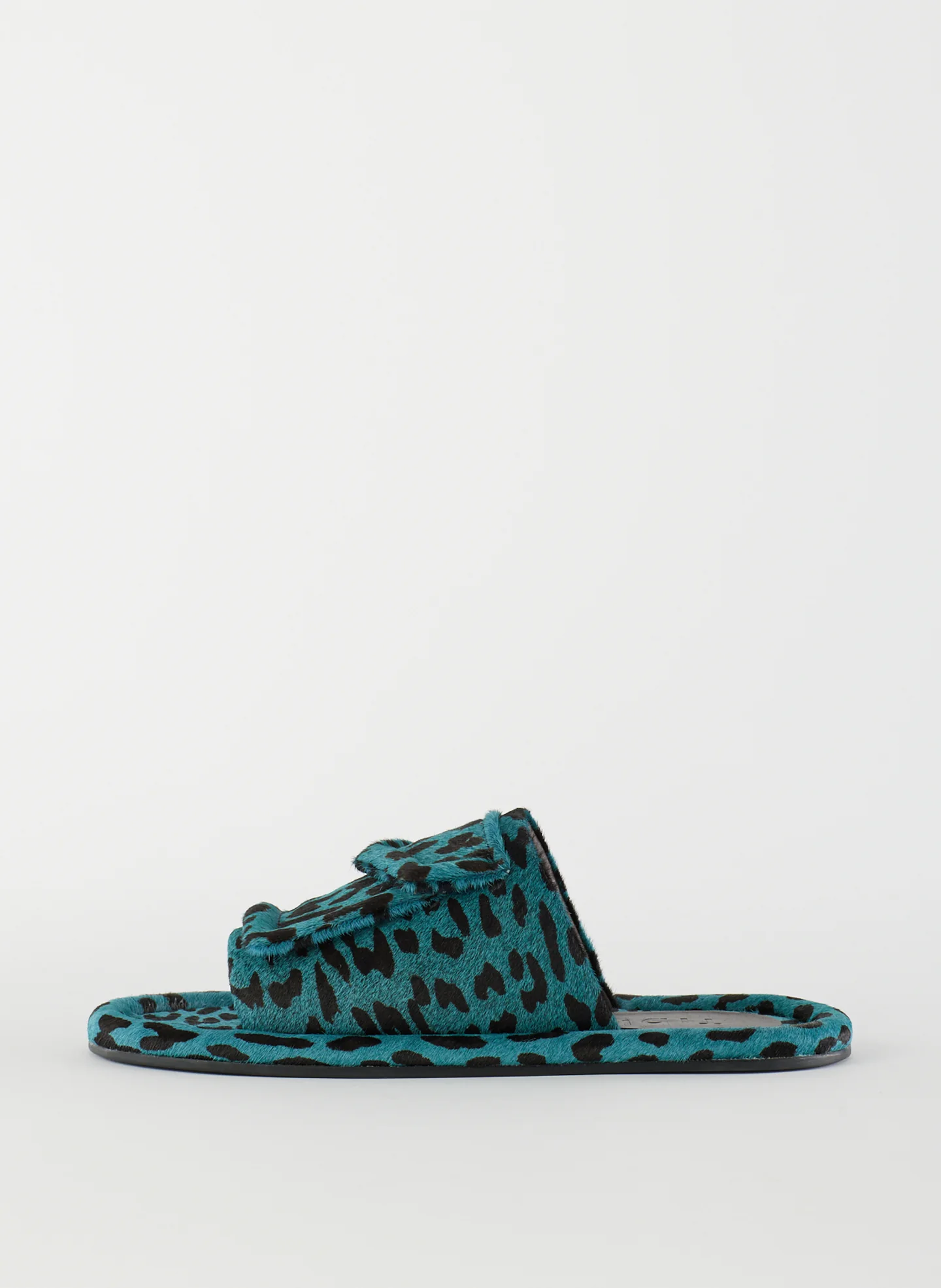 Pony Hair Calf Print Beryen Sandal