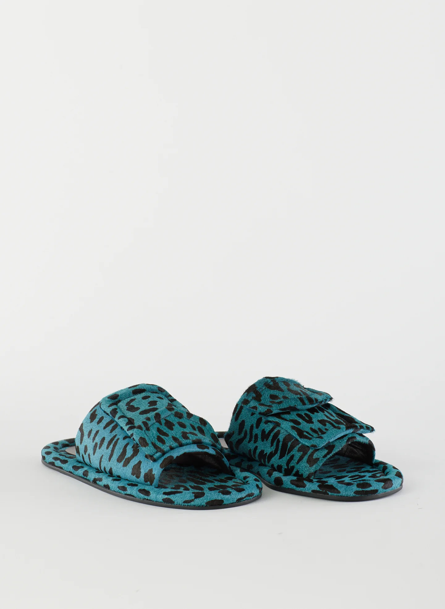 Pony Hair Calf Print Beryen Sandal - Image 3