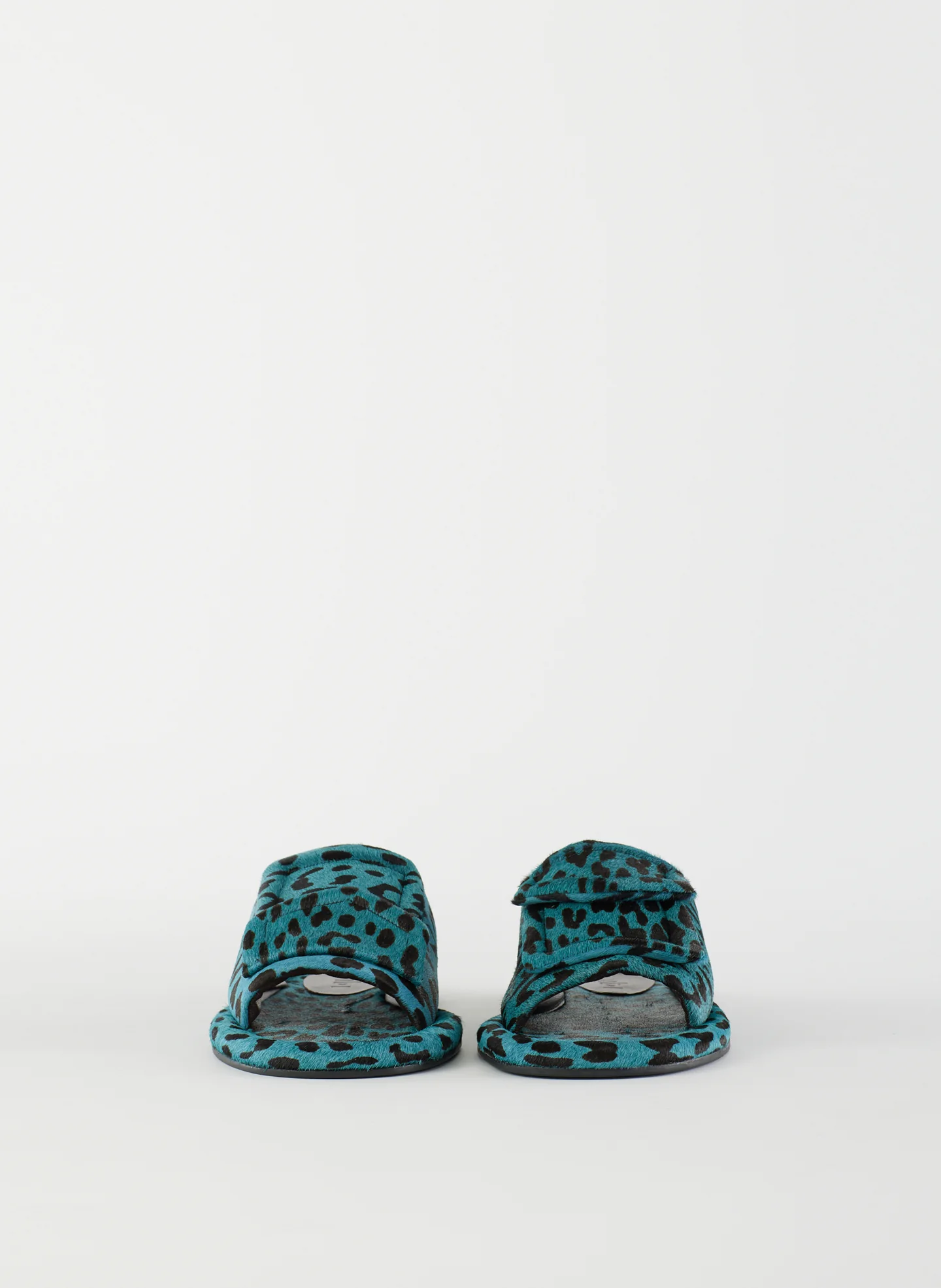Pony Hair Calf Print Beryen Sandal - Image 4