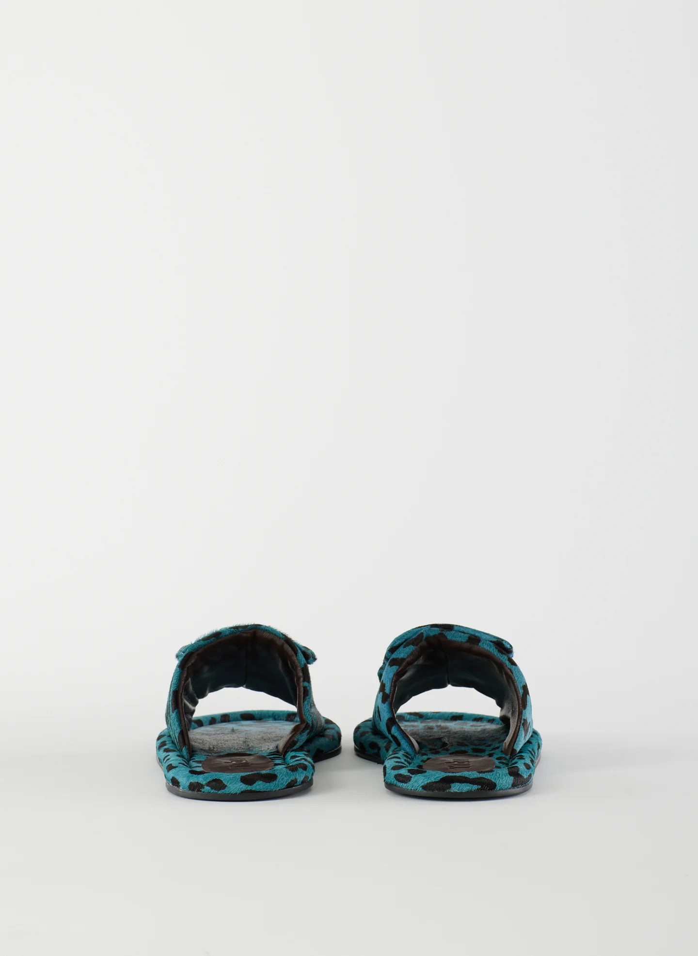 Pony Hair Calf Print Beryen Sandal - Image 5
