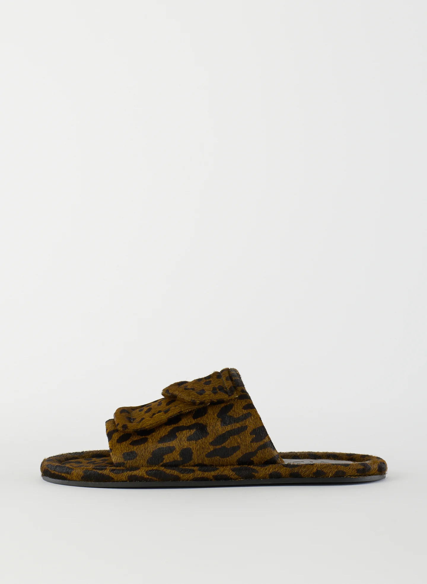 Pony Hair Calf Print Beryen Sandal
