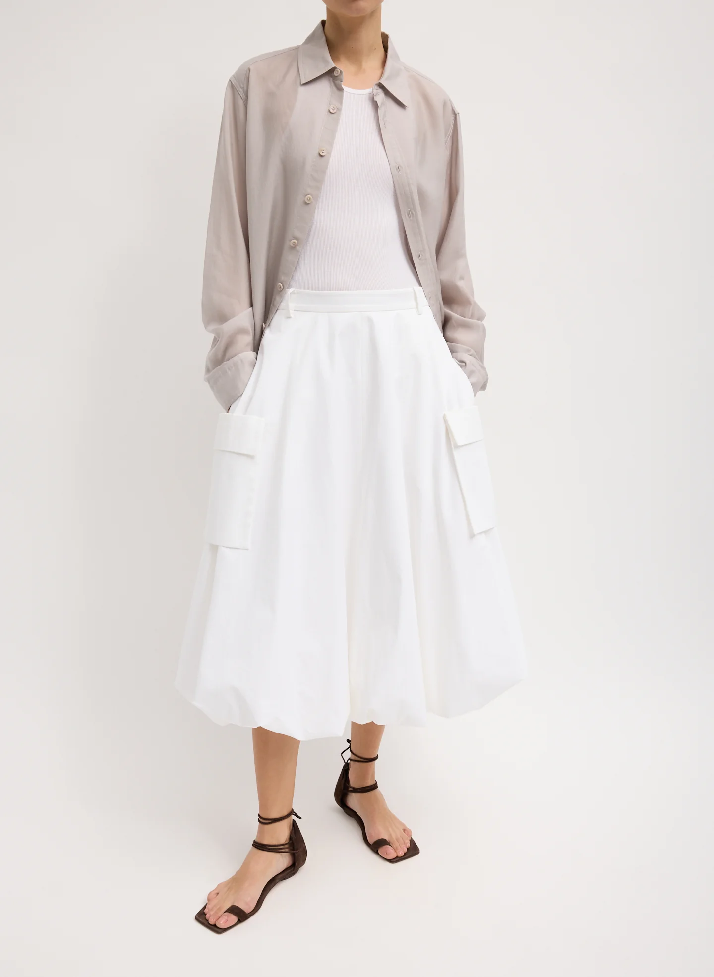 Bio Twill Bubble Skirt