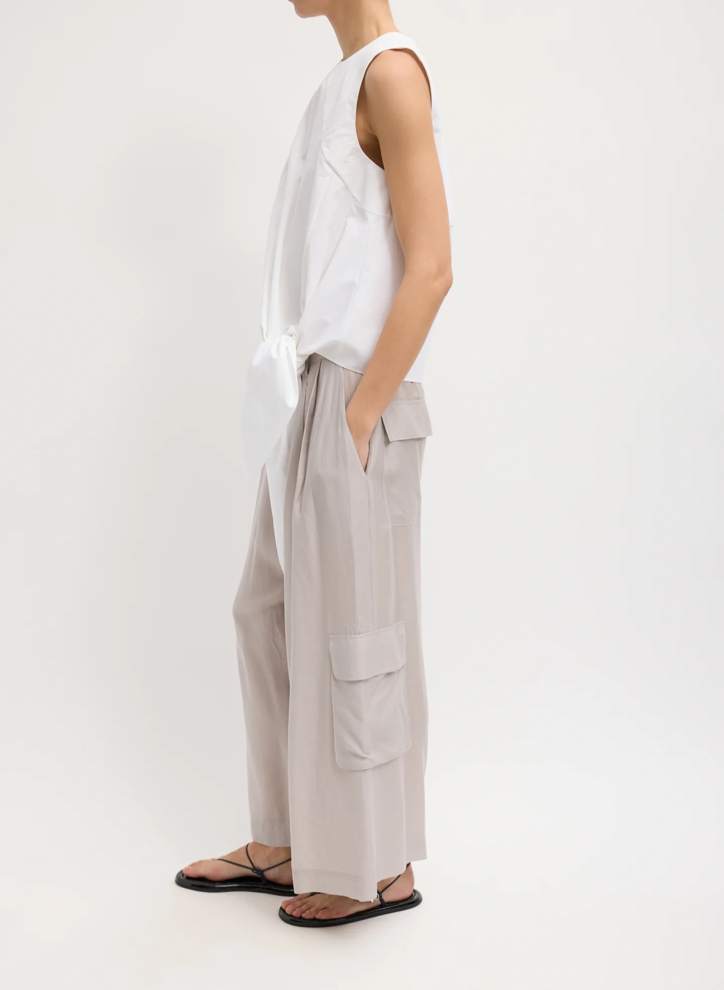 Bio Twill Easy Tie Top - Image 3