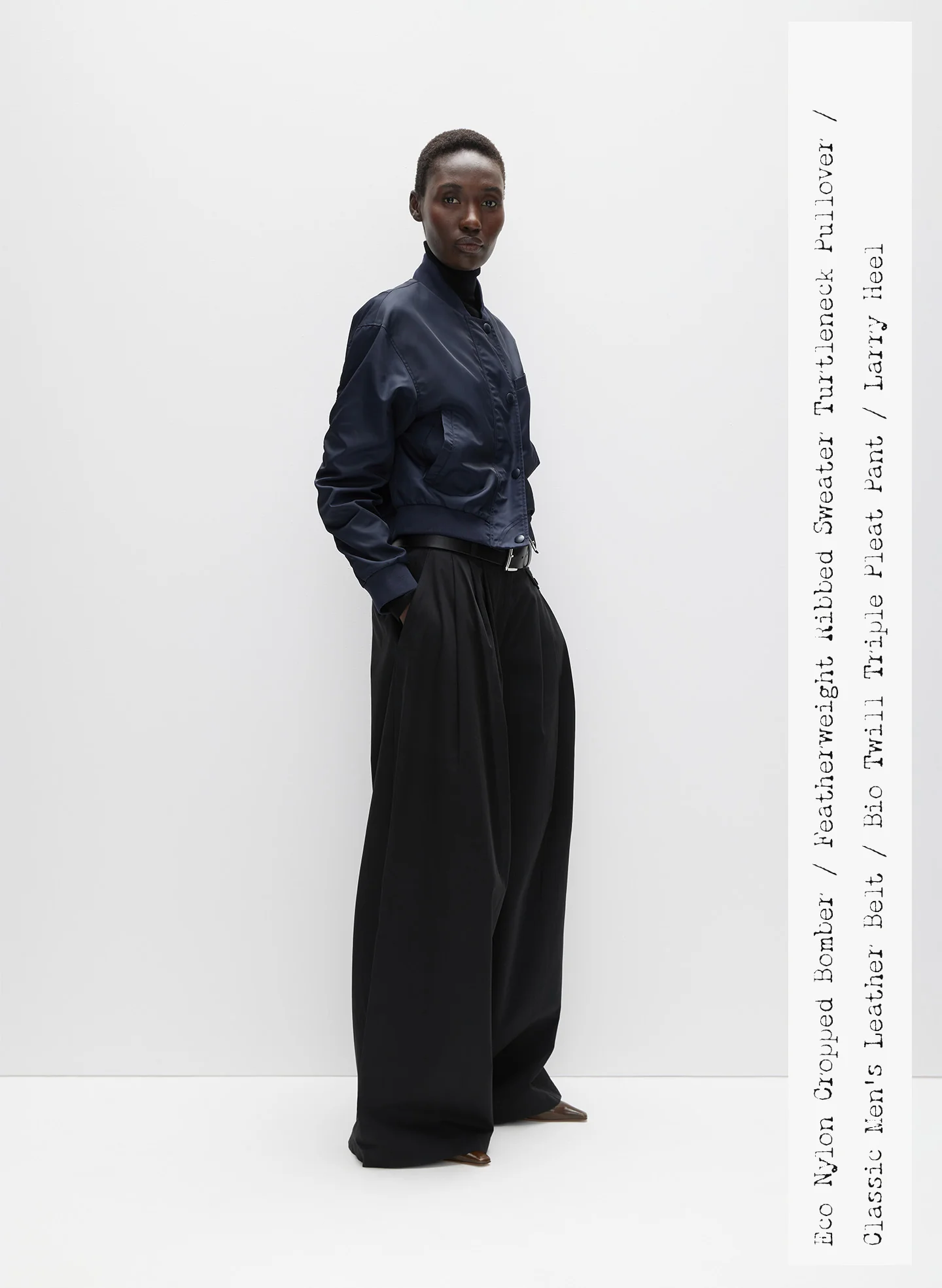 Bio Twill Triple Pleat Pant - Image 3