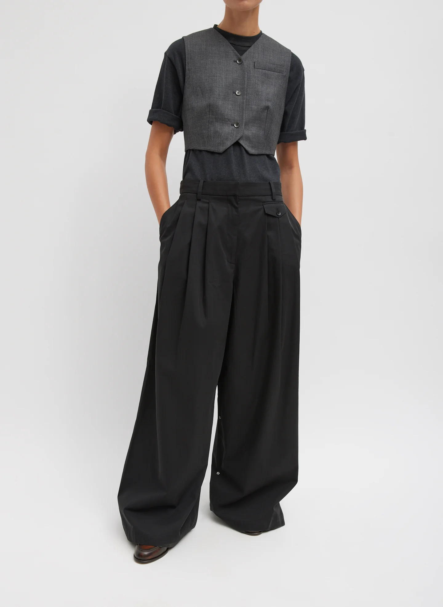Bio Twill Triple Pleat Pant - Image 6