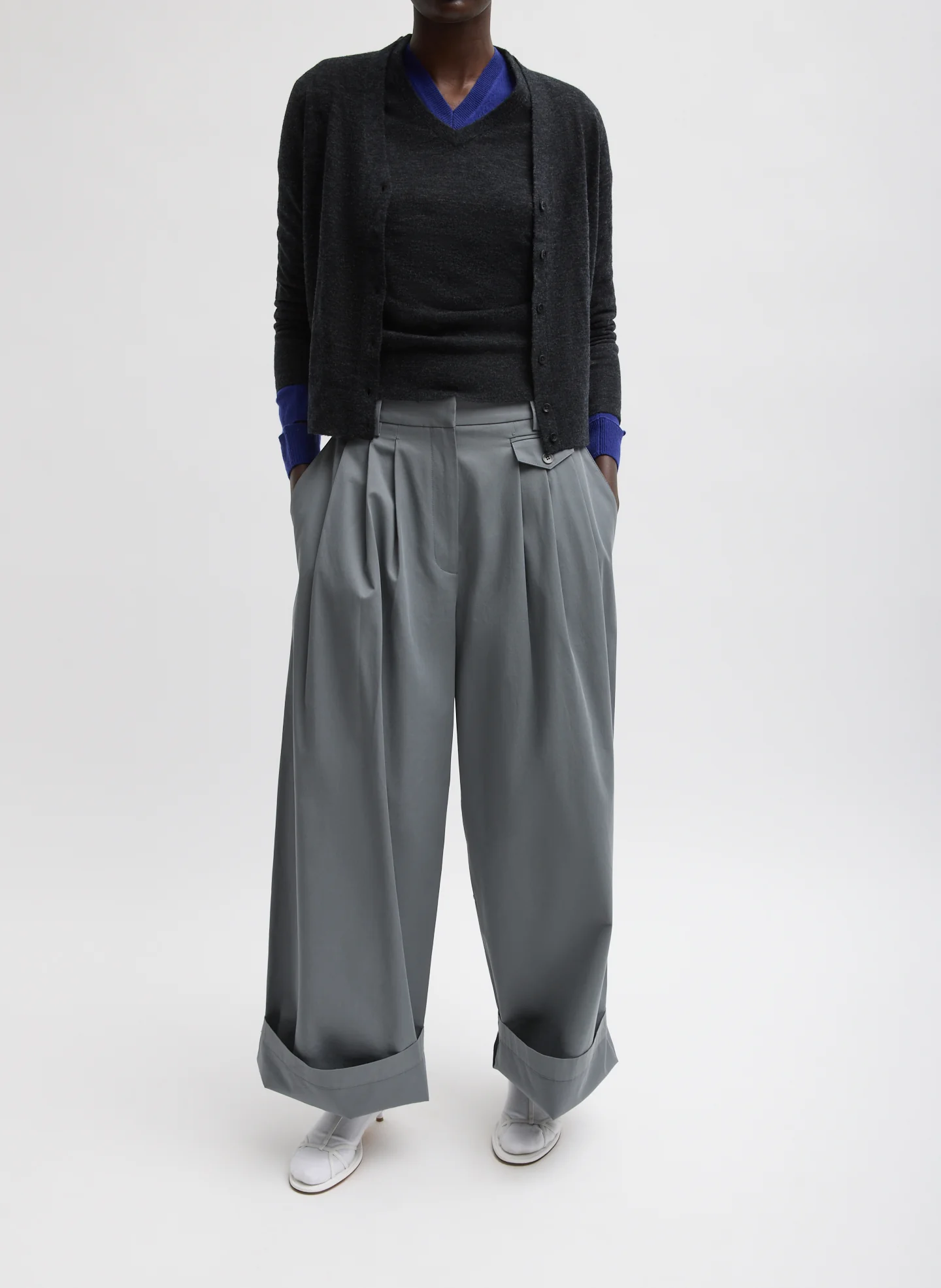 Bio Twill Triple Pleat Pant - Image 4