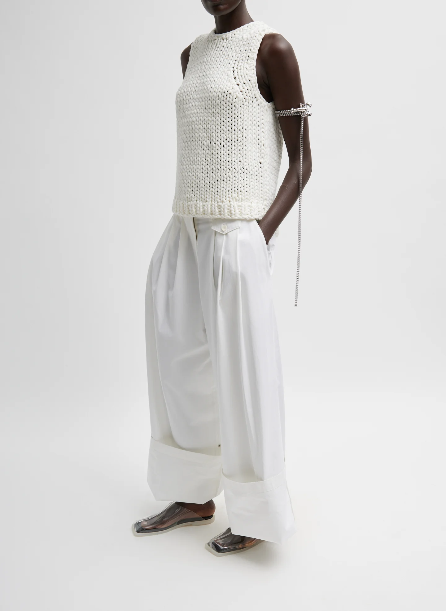 Bio Twill Triple Pleat Pant - Image 4