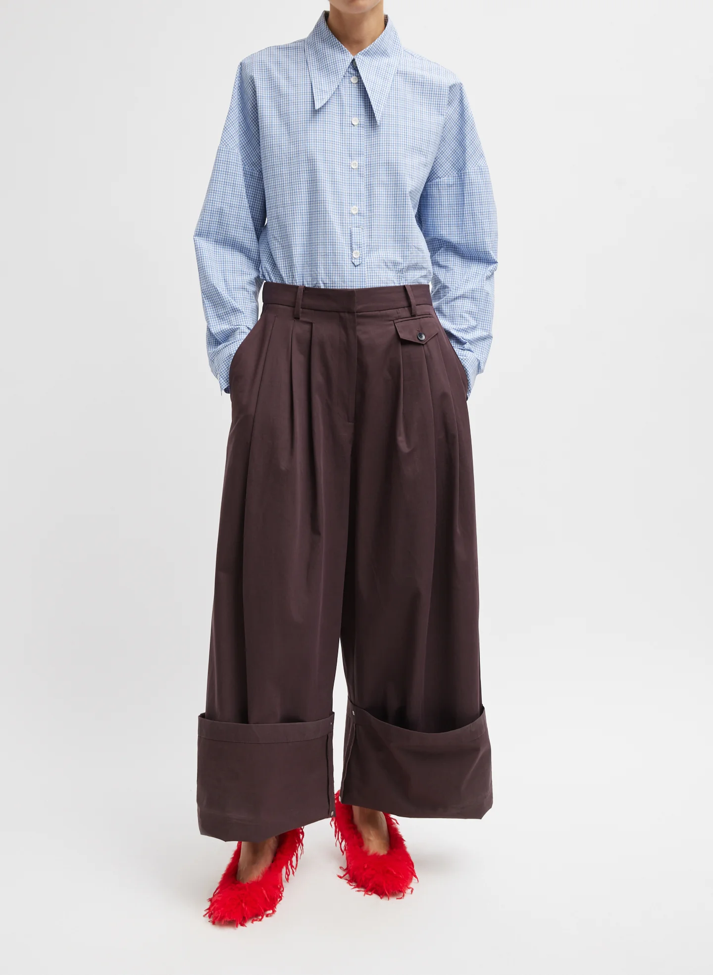 Bio Twill Triple Pleat Pant - Image 4