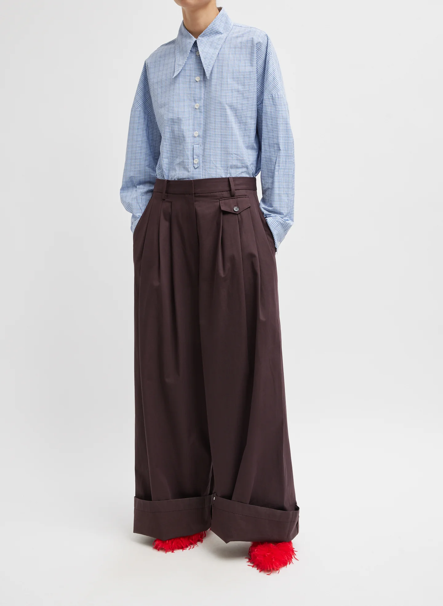 Bio Twill Triple Pleat Pant - Image 5