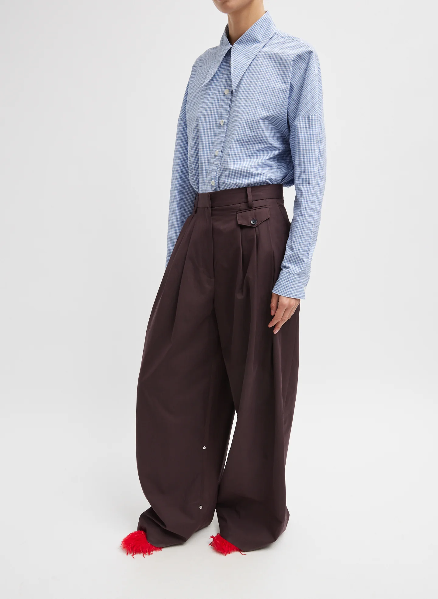 Bio Twill Triple Pleat Pant - Image 6