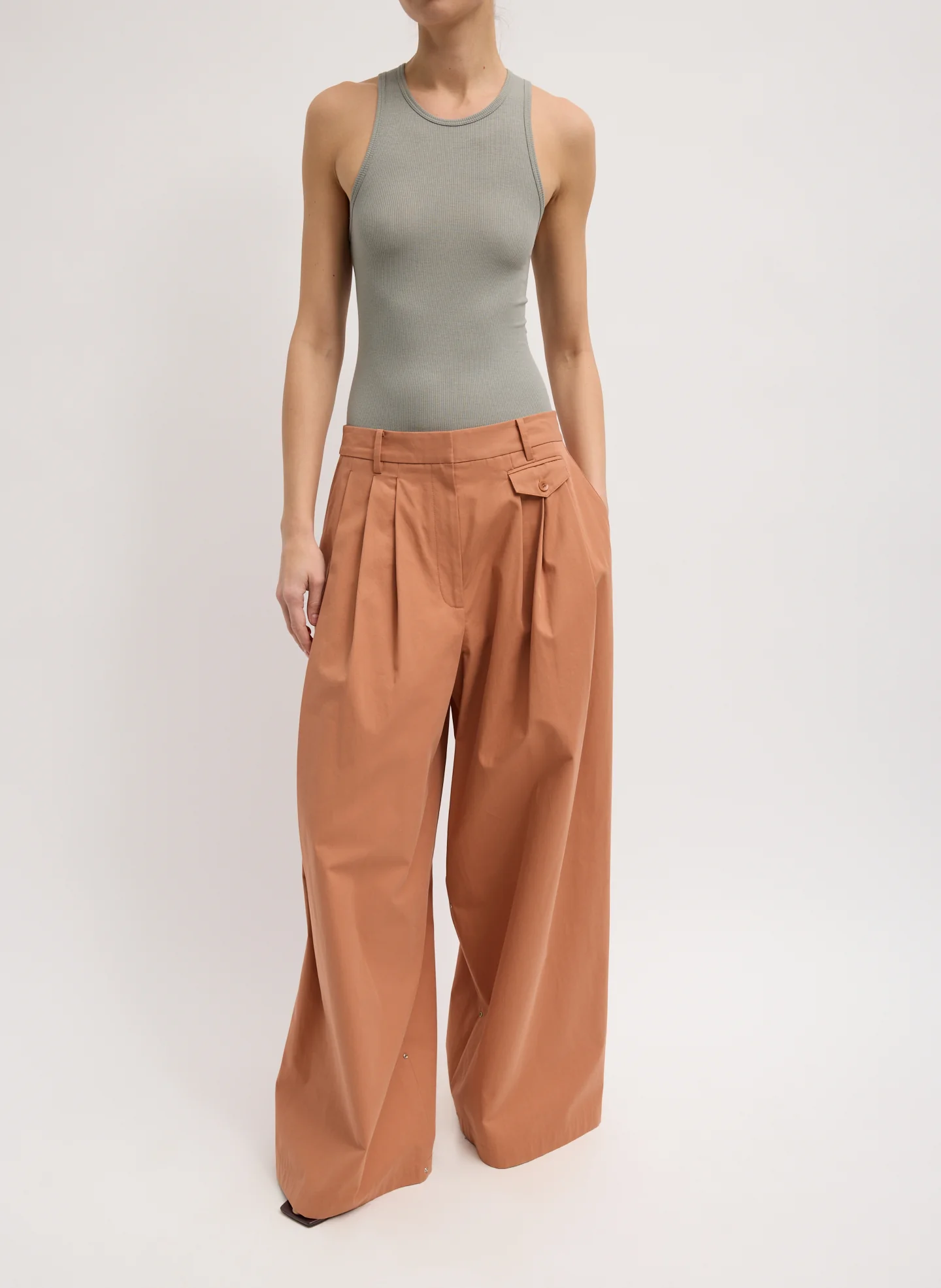 Bio Twill Triple Pleat Pant - Image 2