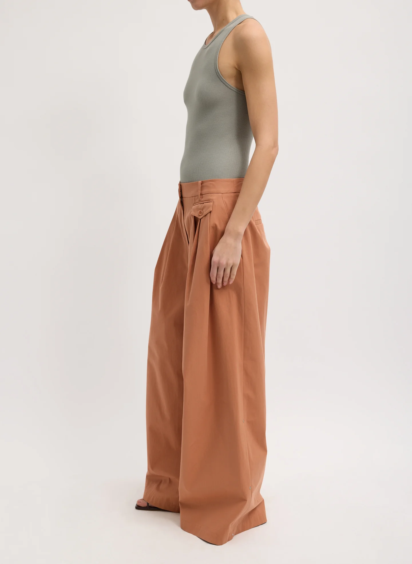 Bio Twill Triple Pleat Pant - Image 4