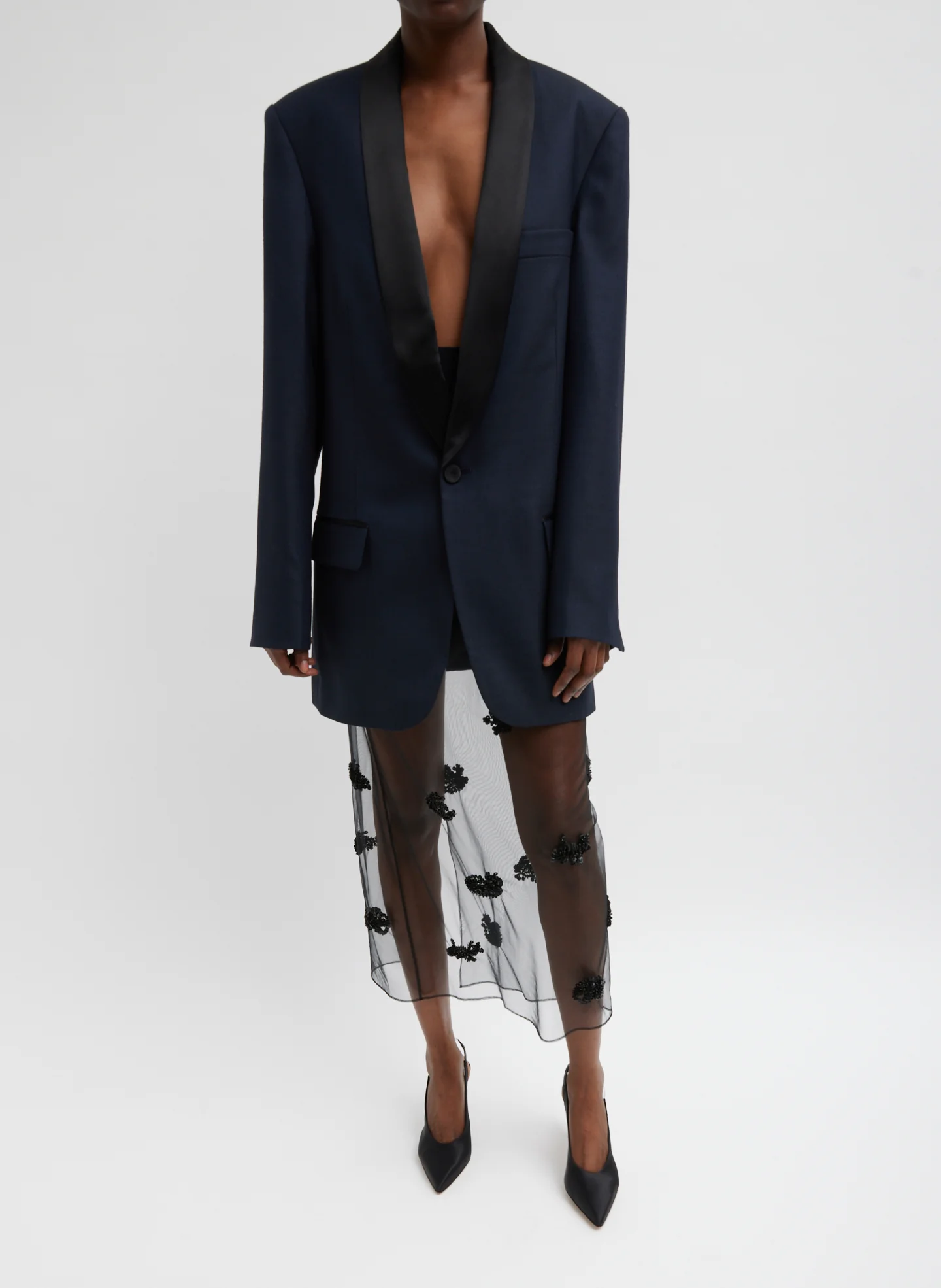 Birdseye Tuxedo Jacket - Image 9