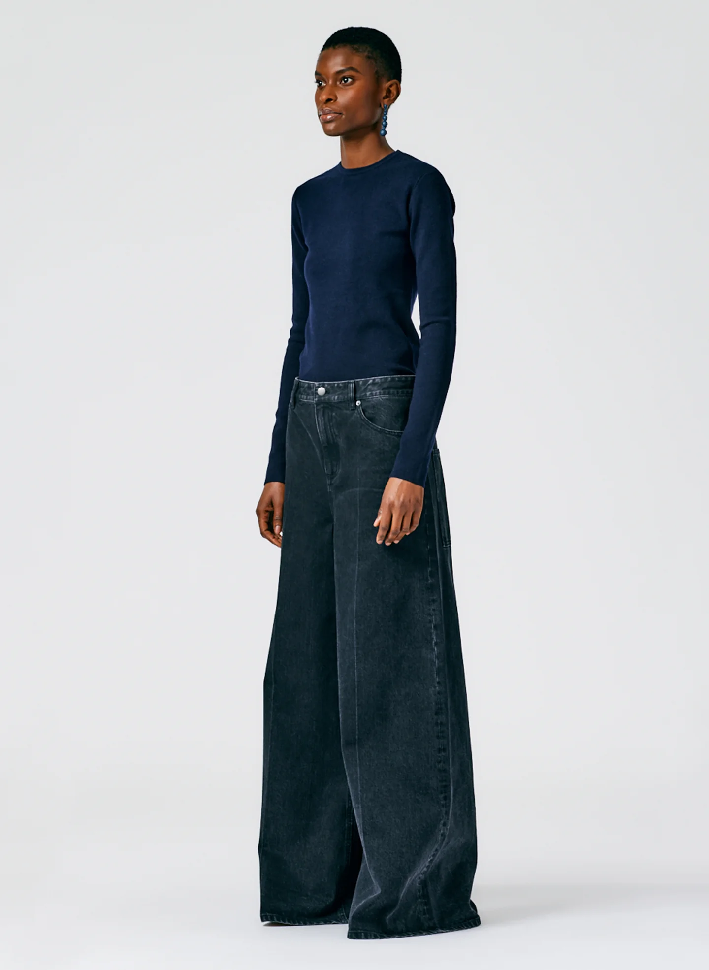 Black Denim Murray Jean - Petite - Image 3