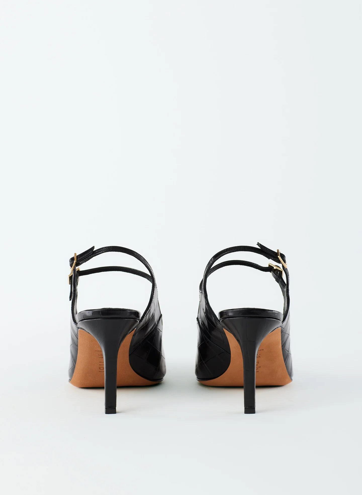 Croc Print Bob Slingback - Image 5