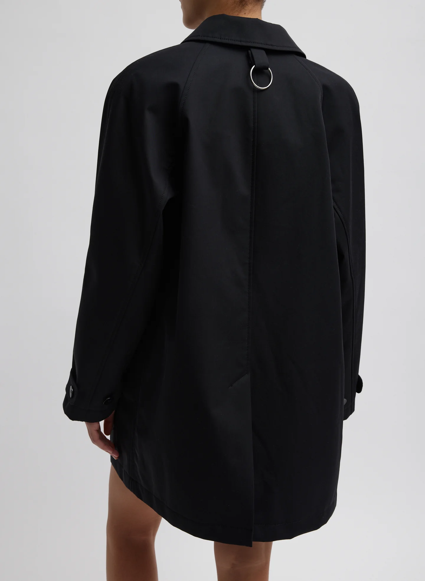 Bonded Luxe Twill Carcoat - Image 5