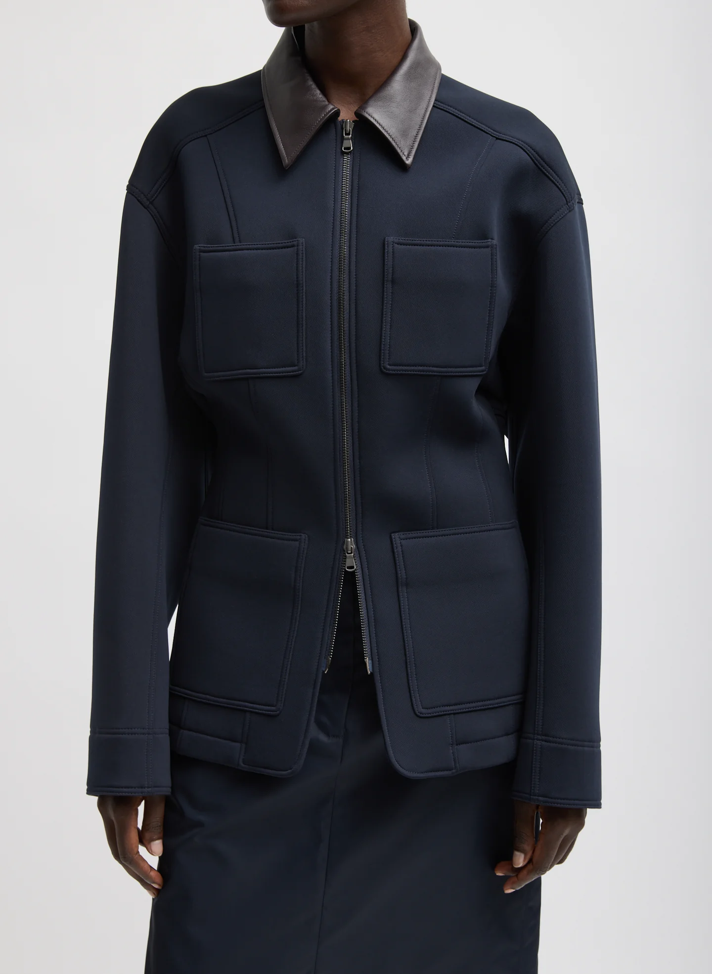 Bonded Twill Sculpted Workmen Jacket