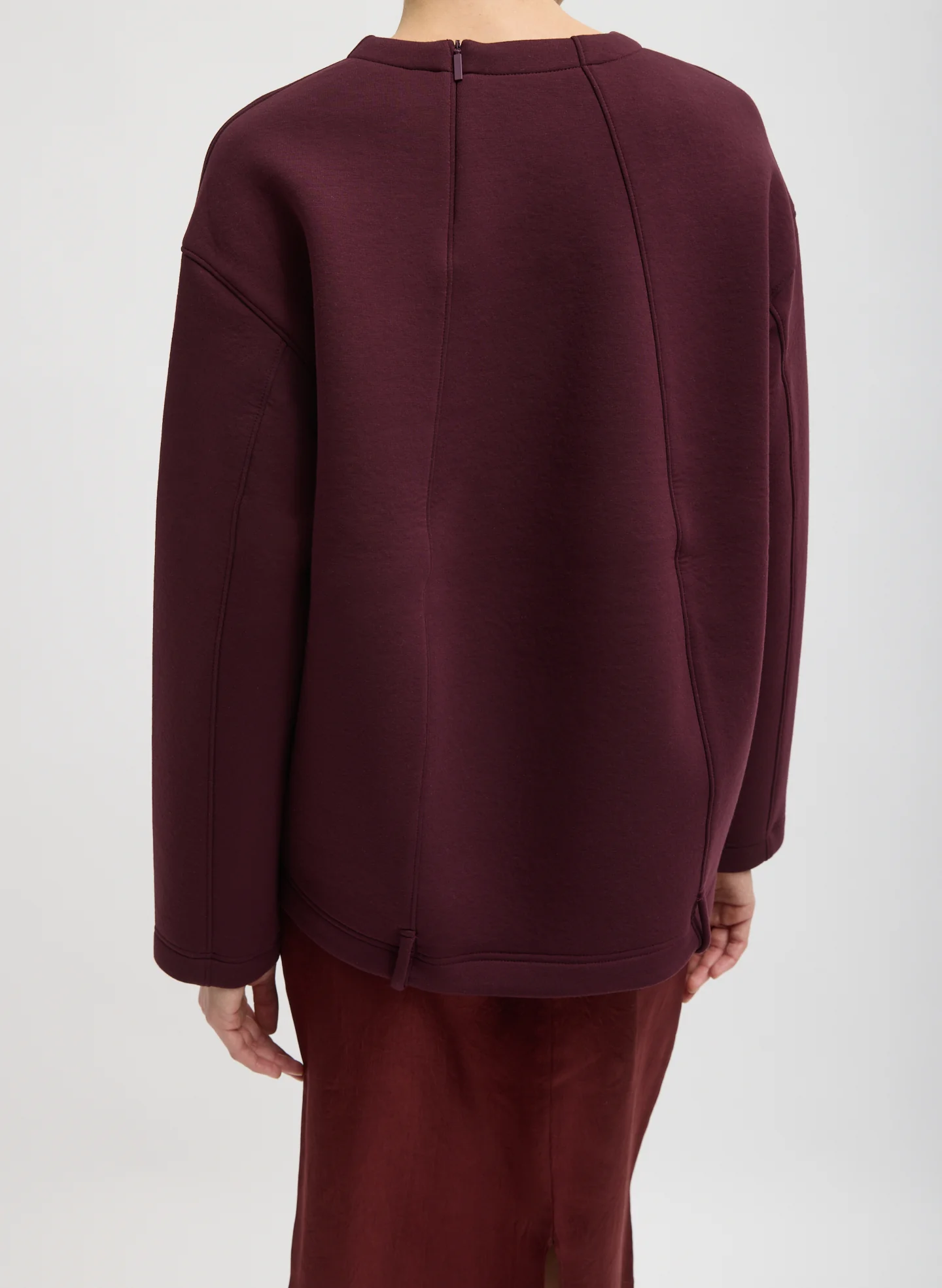 Bonded Viscose Easy V-Neck - Image 6