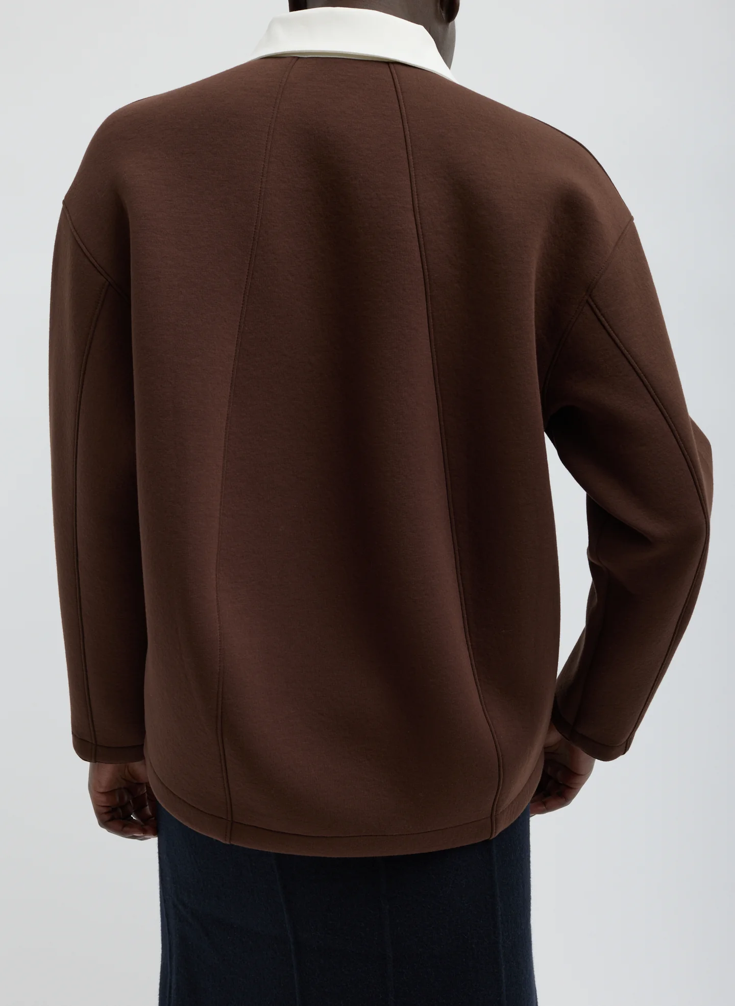 Bonded Viscose Sculpted Polo - Image 3