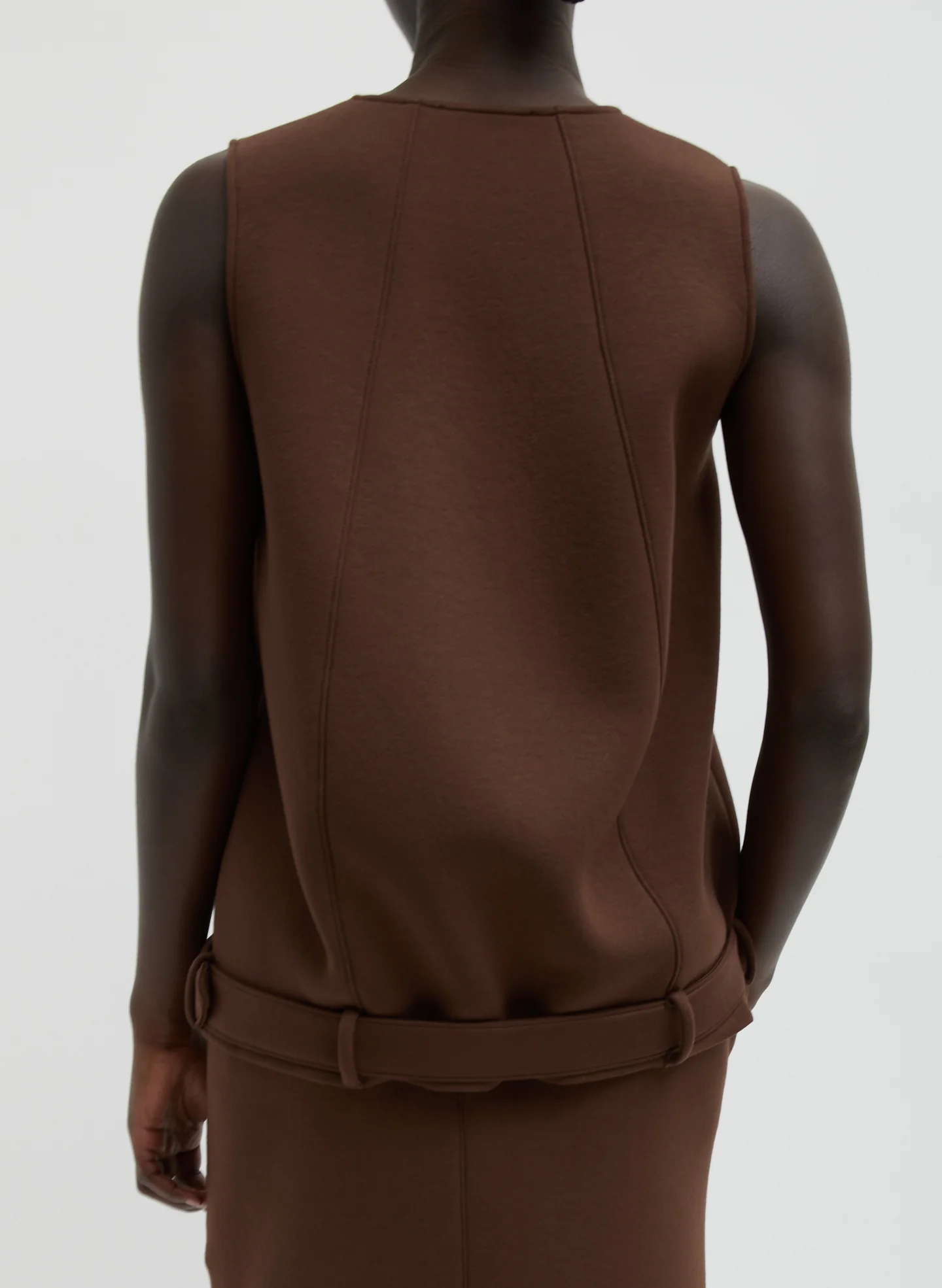 Bonded Viscose Tank Top - Image 3